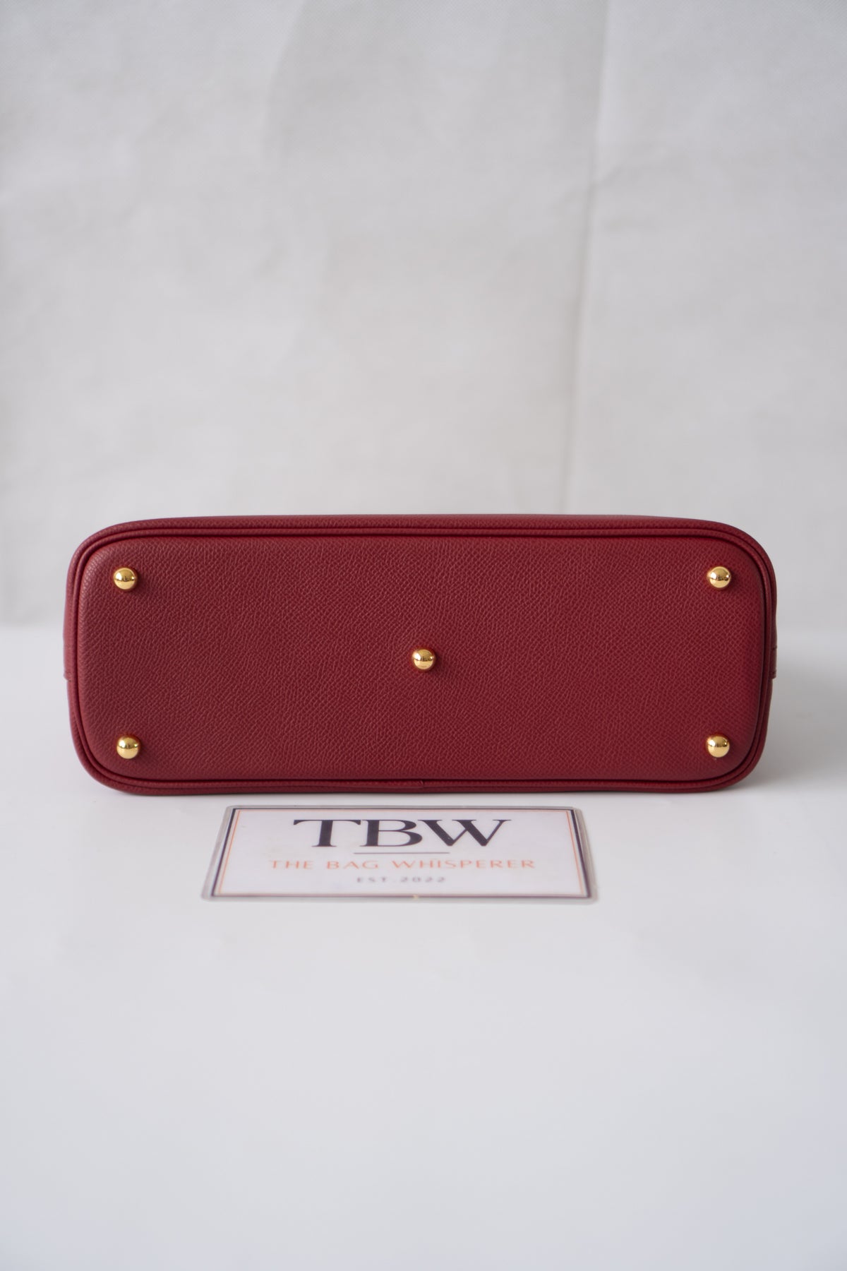 Bolide 27 Epsom Leather – Rouge Grenat