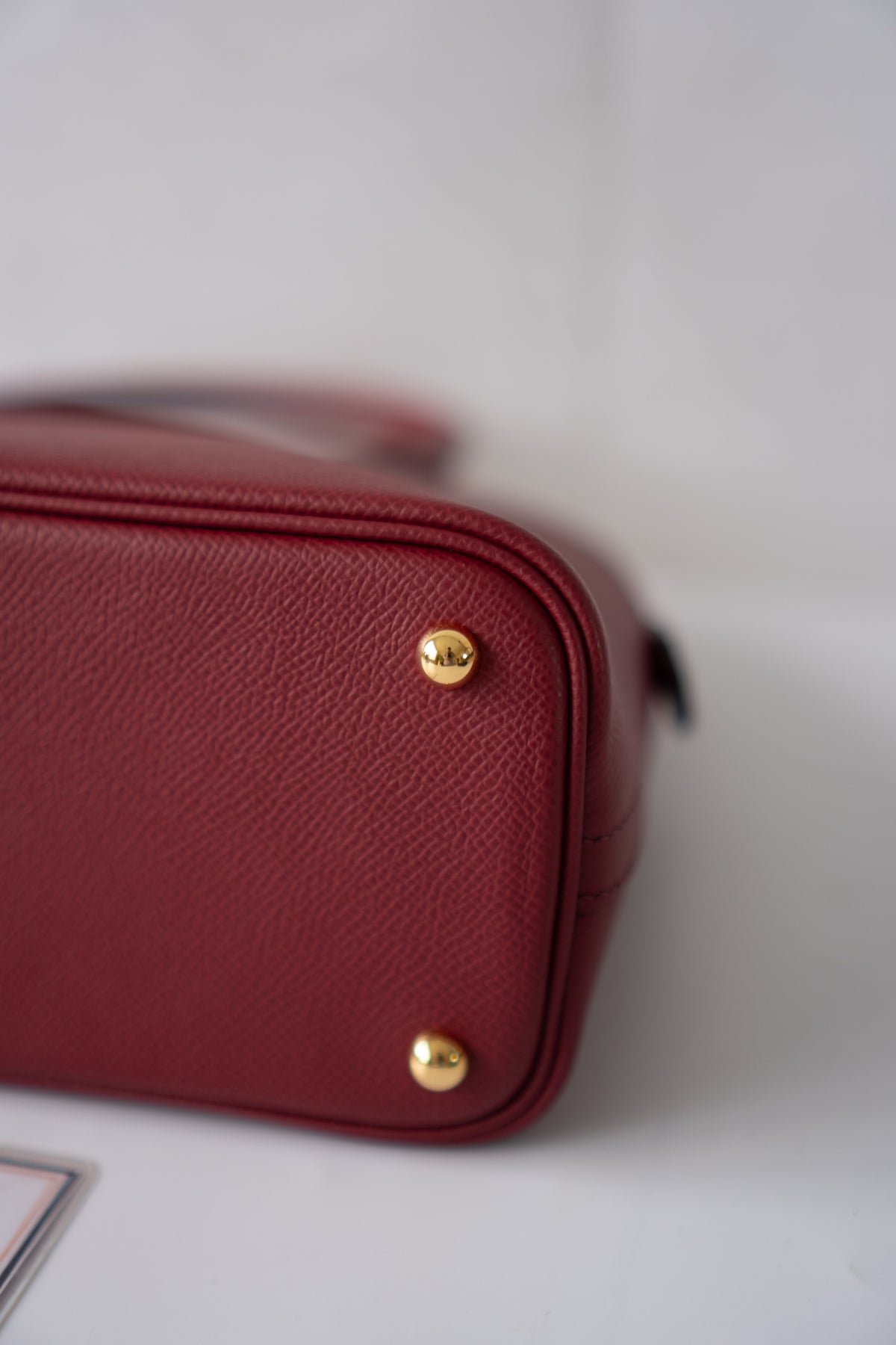 Bolide 27 Epsom Leather – Rouge Grenat