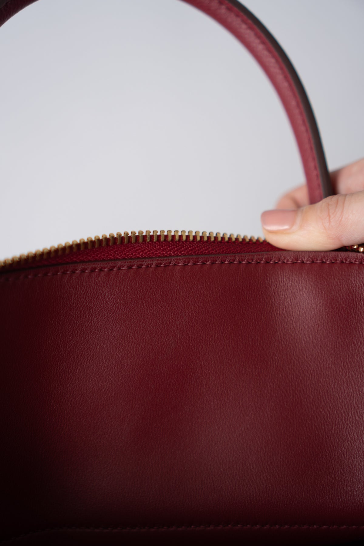 Bolide 27 Epsom Leather – Rouge Grenat