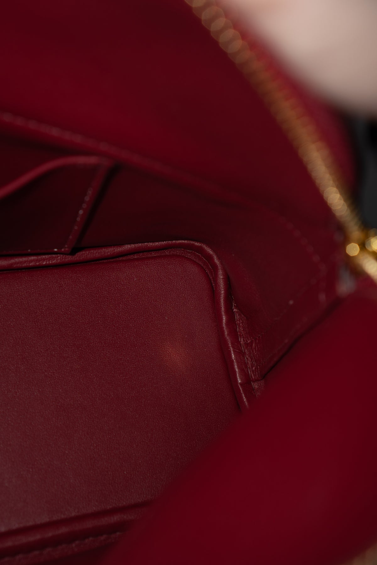 Bolide 27 Epsom Leather – Rouge Grenat