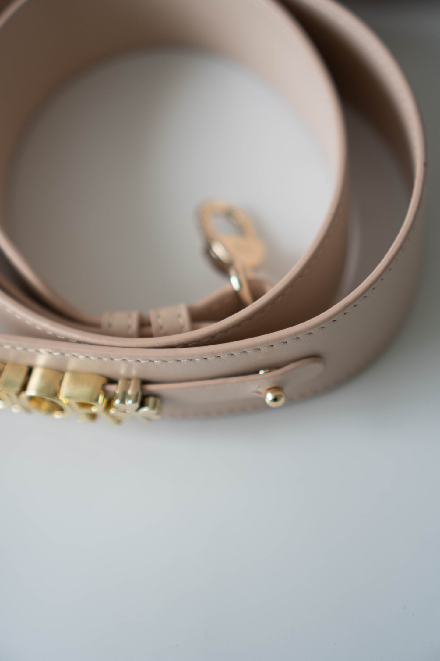 Lady D Small Cannage – Powder Pink Lambskin