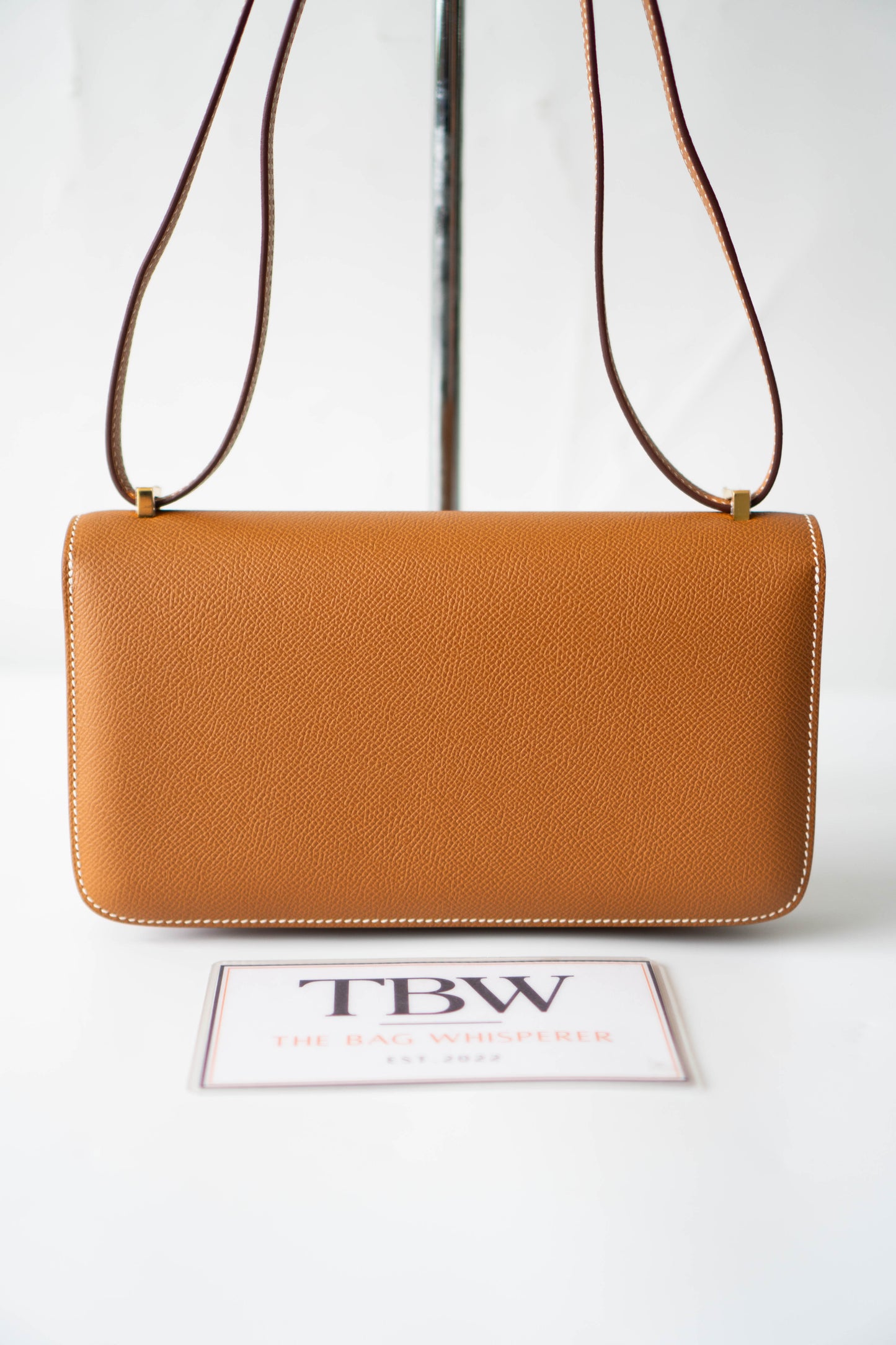 Constance Elan – Gold Epsom Leather with Gold Hardware