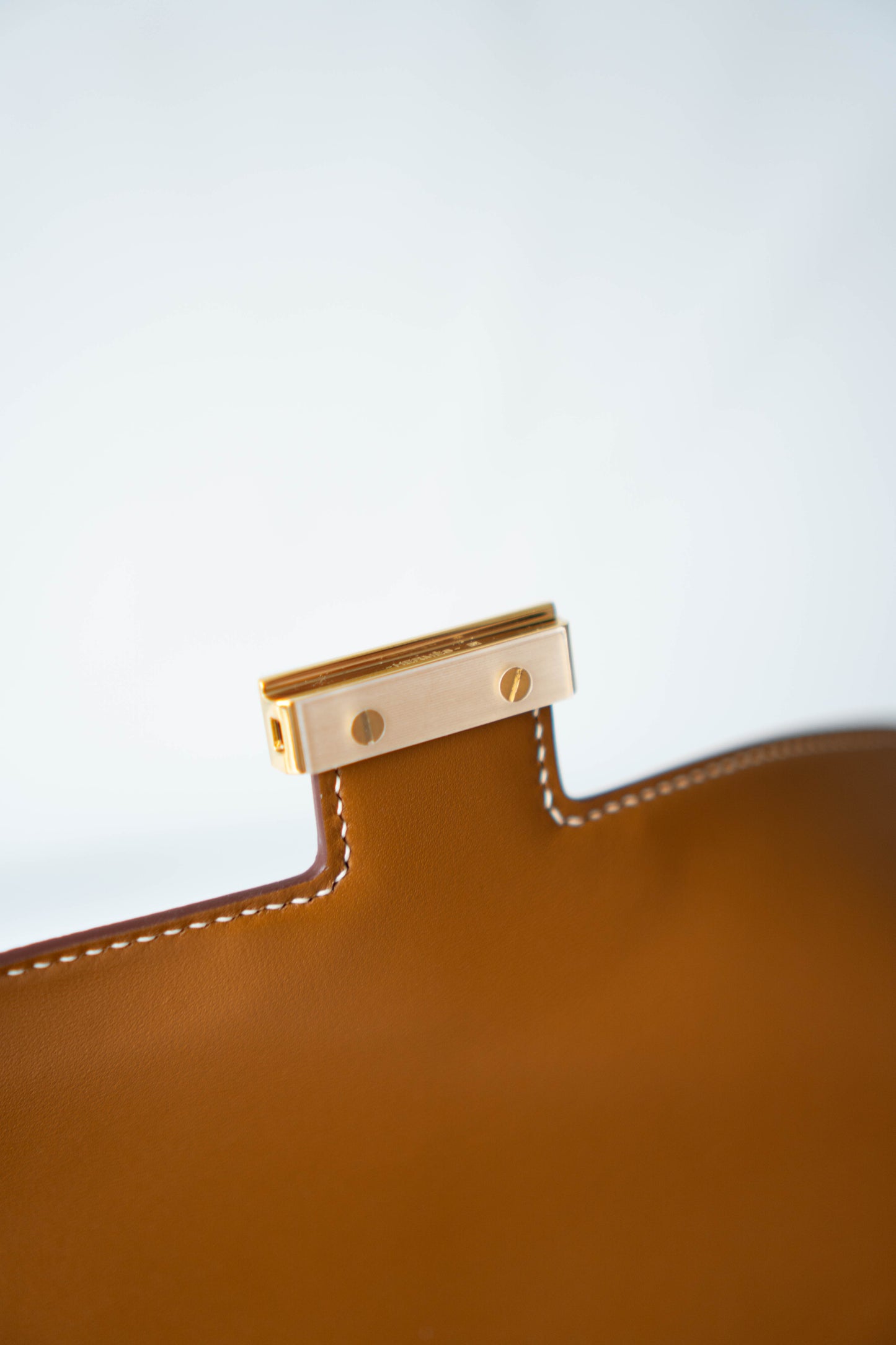 Constance Elan – Gold Epsom Leather with Gold Hardware