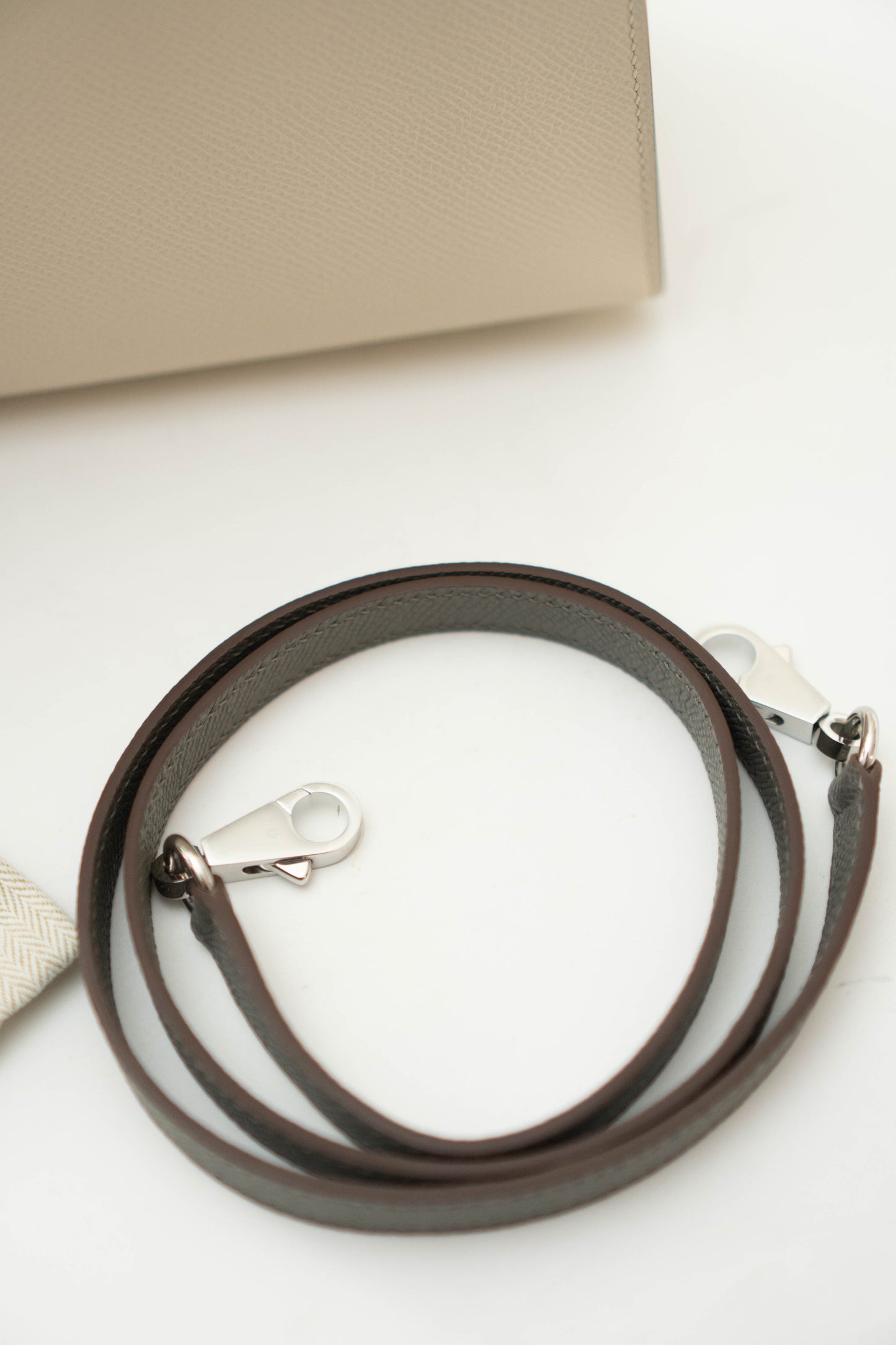 KL 25 Sellier in a stunning tri-color Epsom leather