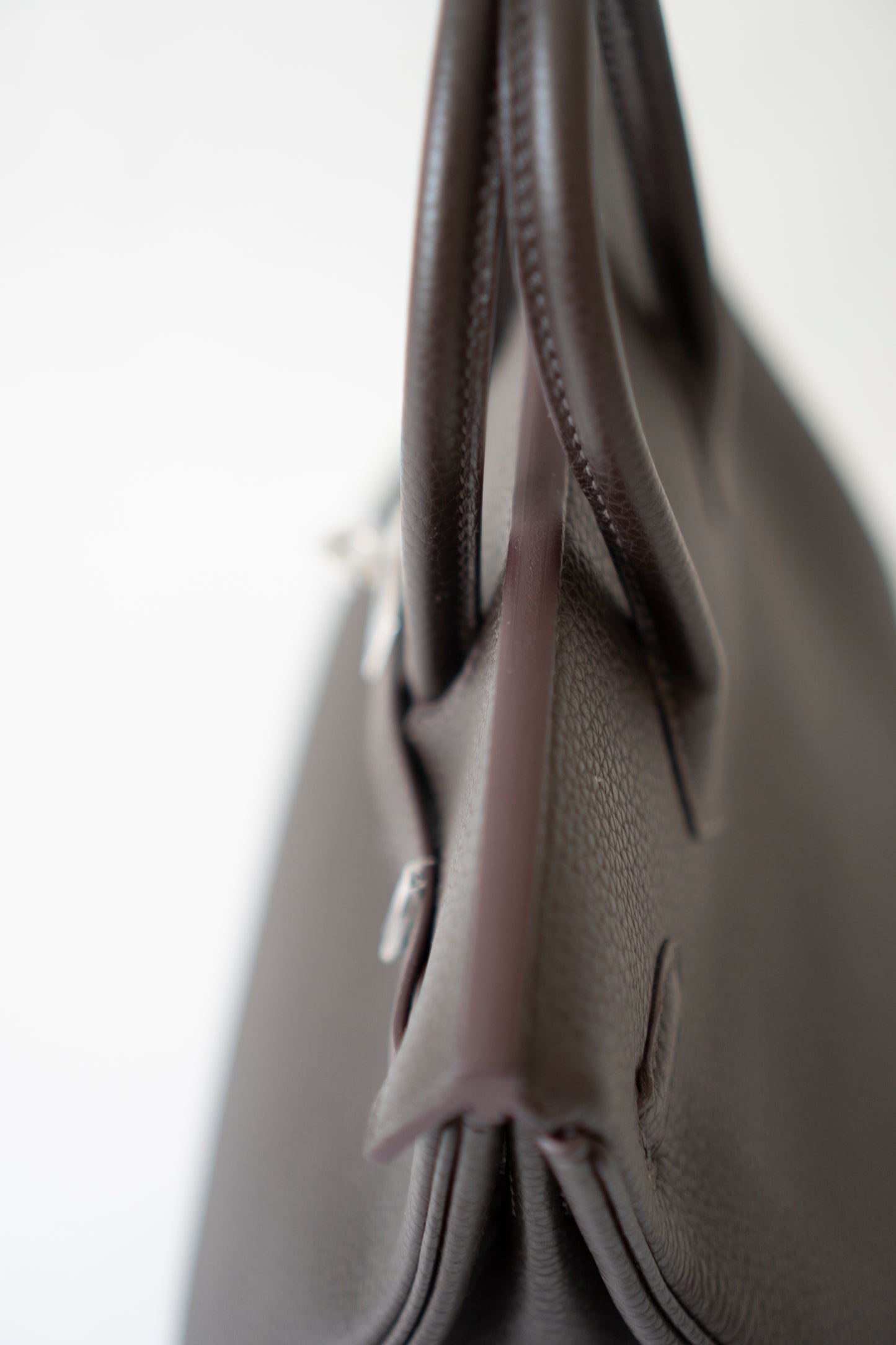 Birkin 25 – Ebene Togo Leather with Palladium Hardware