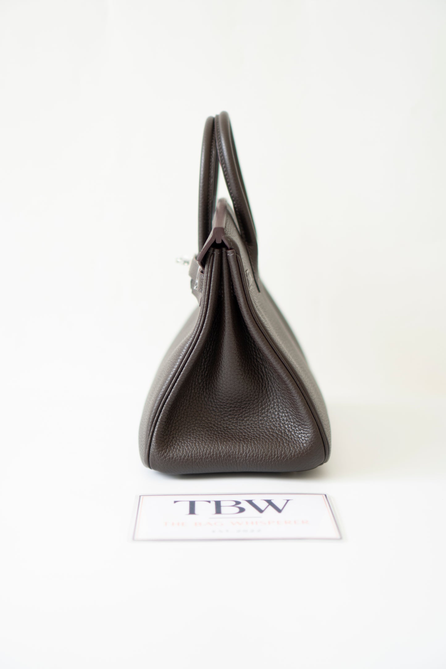 Birkin 25 – Ebene Togo Leather with Palladium Hardware