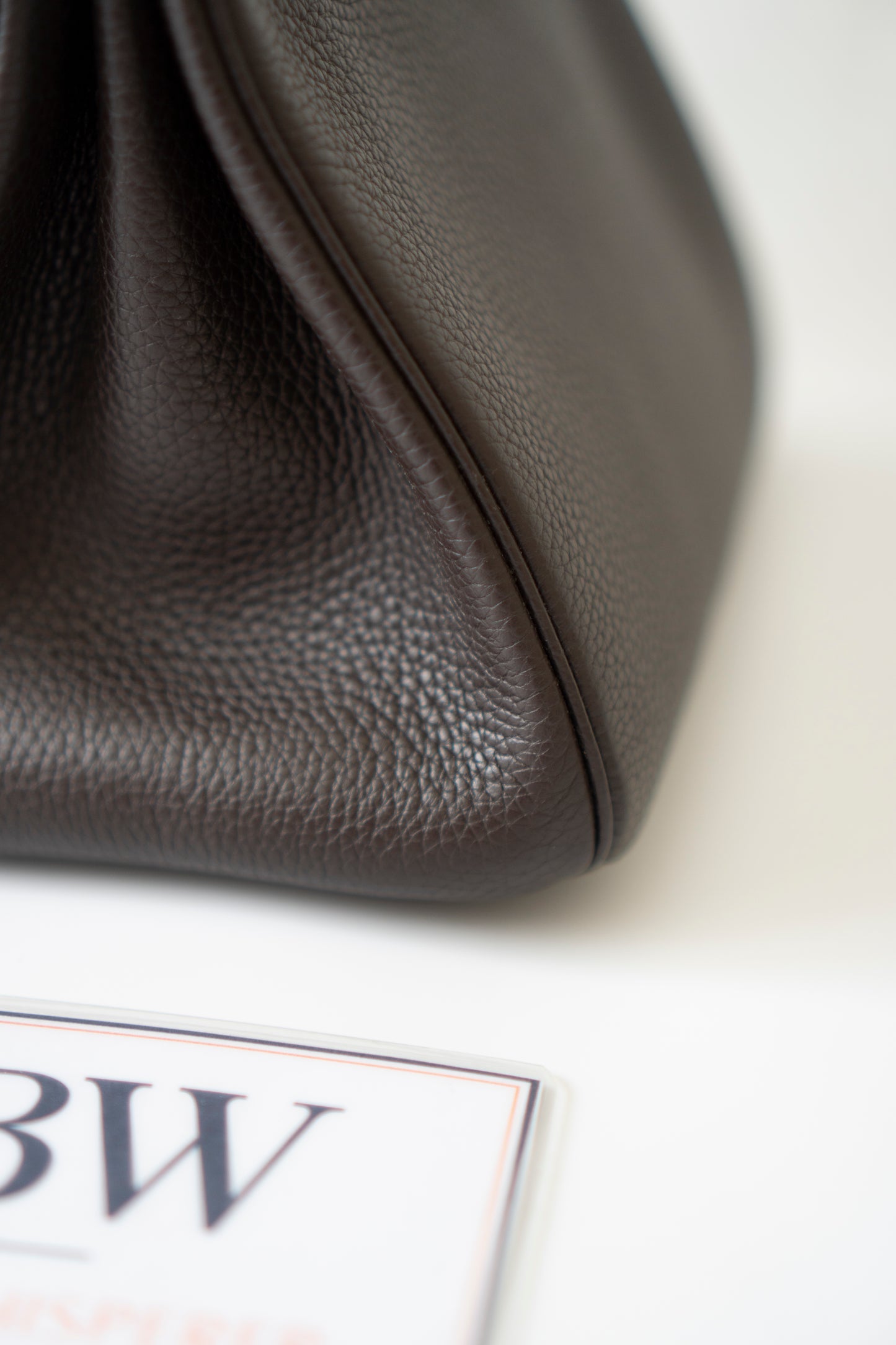 Birkin 25 – Ebene Togo Leather with Palladium Hardware