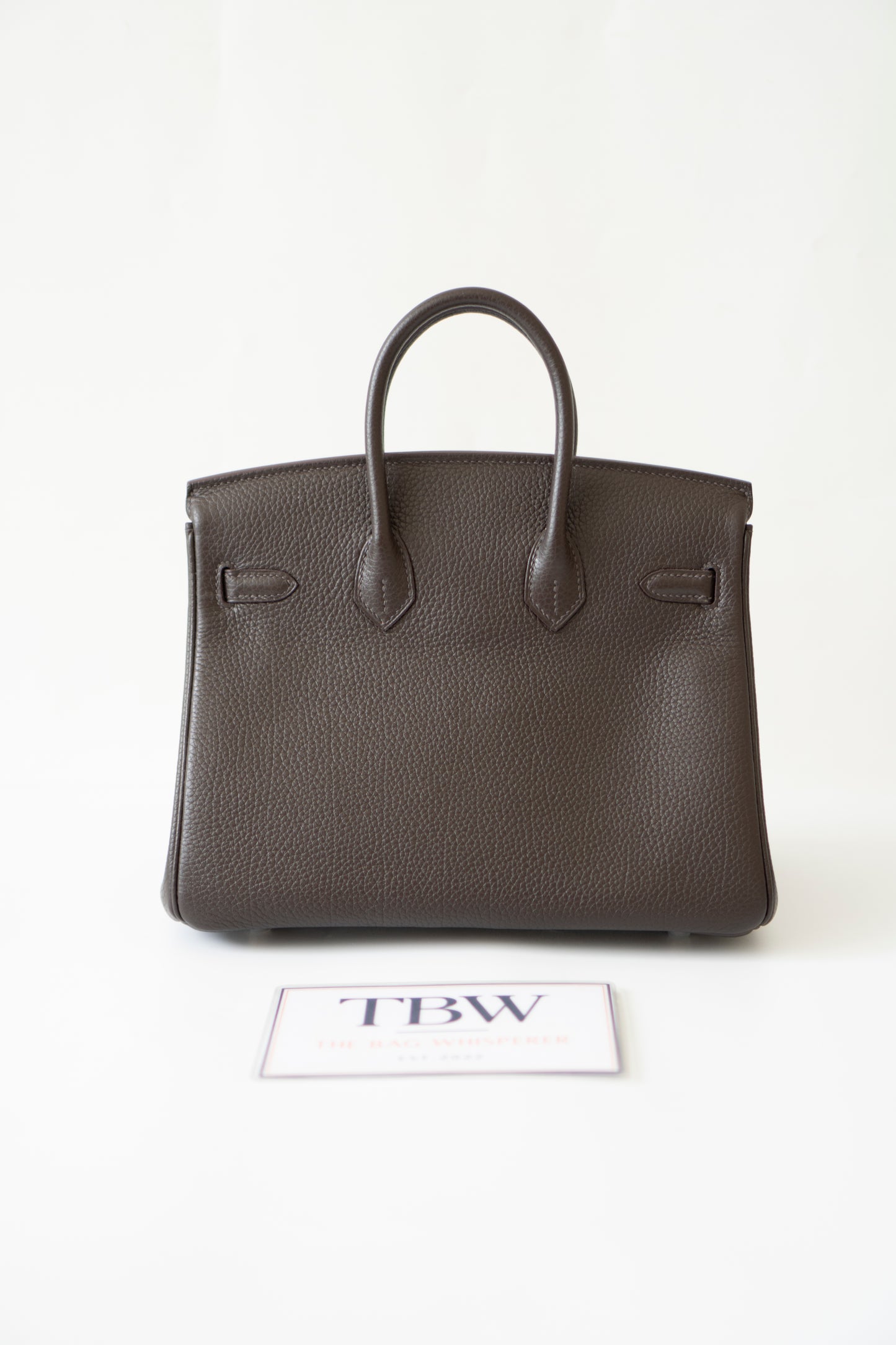 Birkin 25 – Ebene Togo Leather with Palladium Hardware