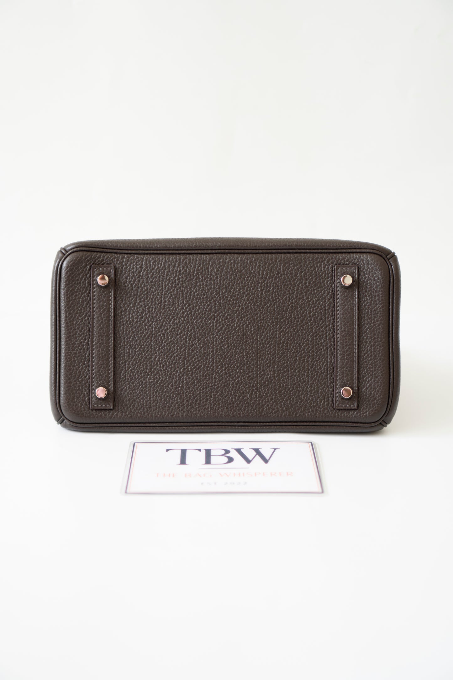 Birkin 25 – Ebene Togo Leather with Palladium Hardware