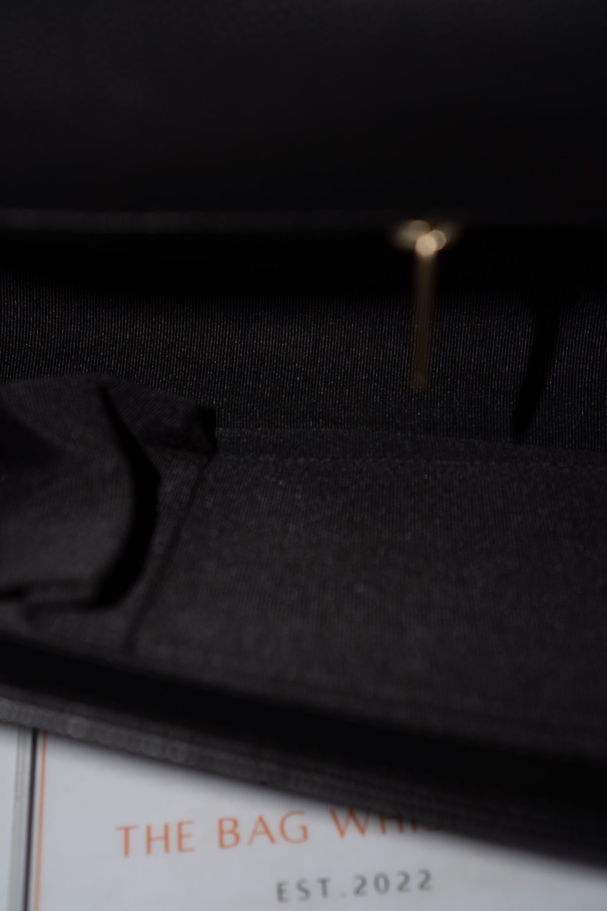 New Le Boy (28 cm)Medium – Black Caviar Leather with Brushed Gold Hardware