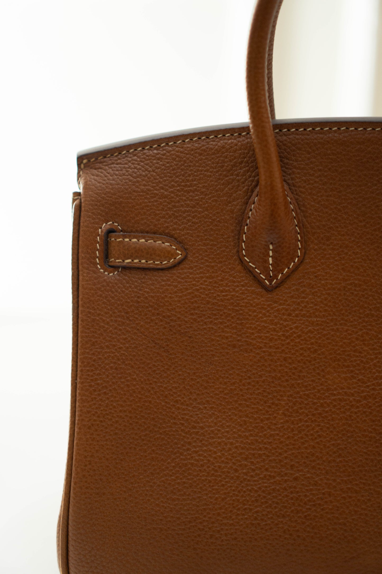 BK 25 in Gold Barenia leather and Palladium hardware