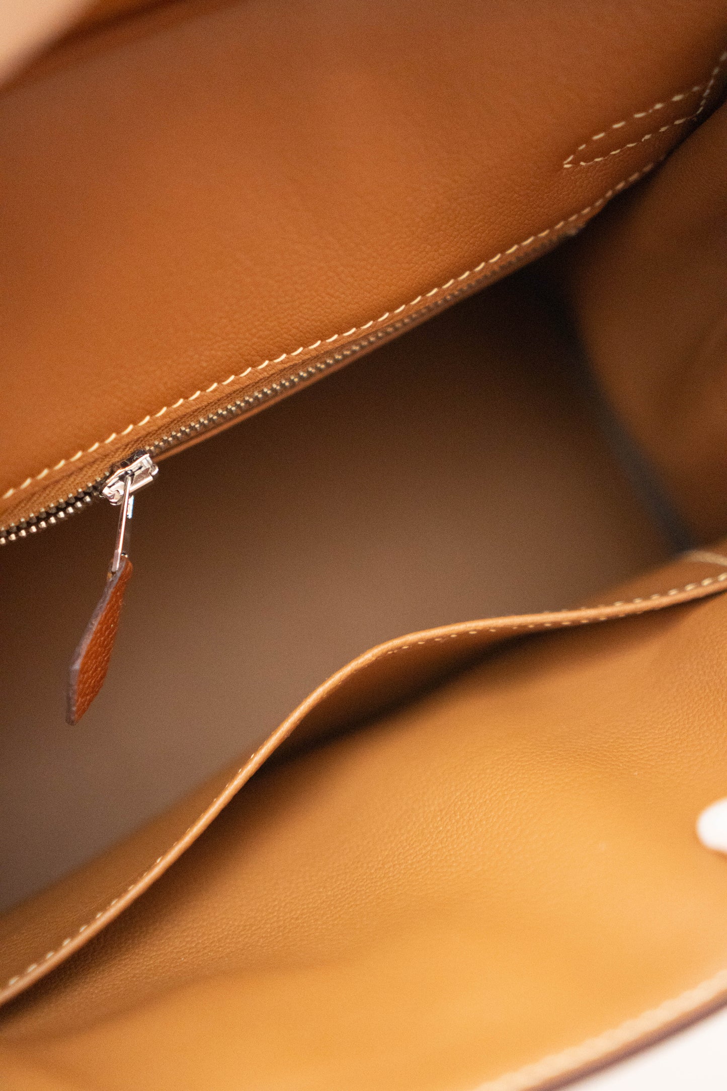 BK 25 in Gold Barenia leather and Palladium hardware