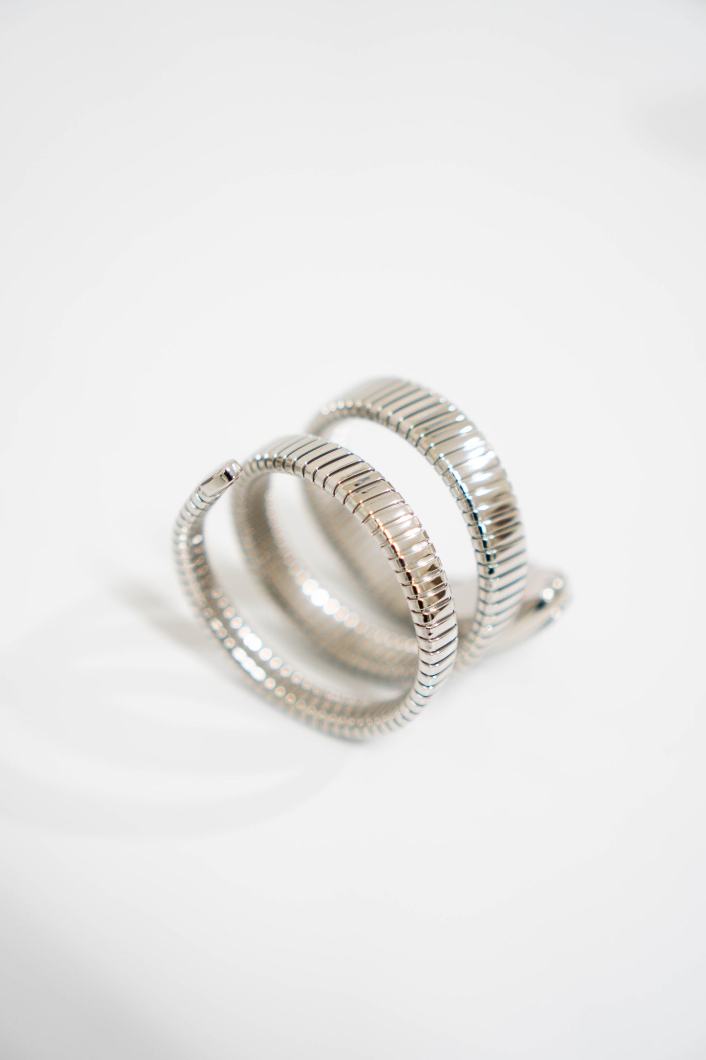 Serpenti Tubogas Watch – Double Spiral (Silver)