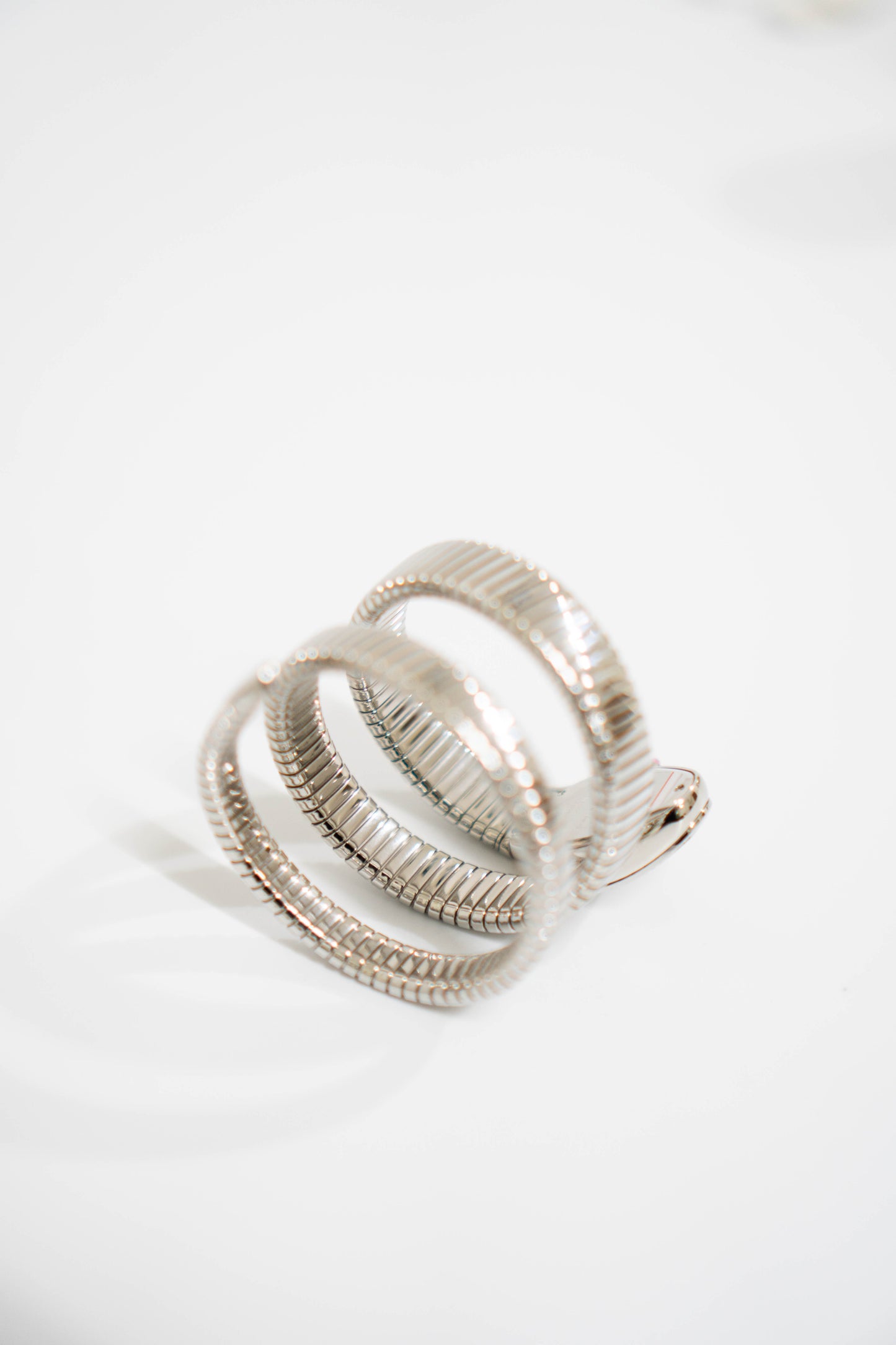 Serpenti Tubogas Watch – Double Spiral (Silver)