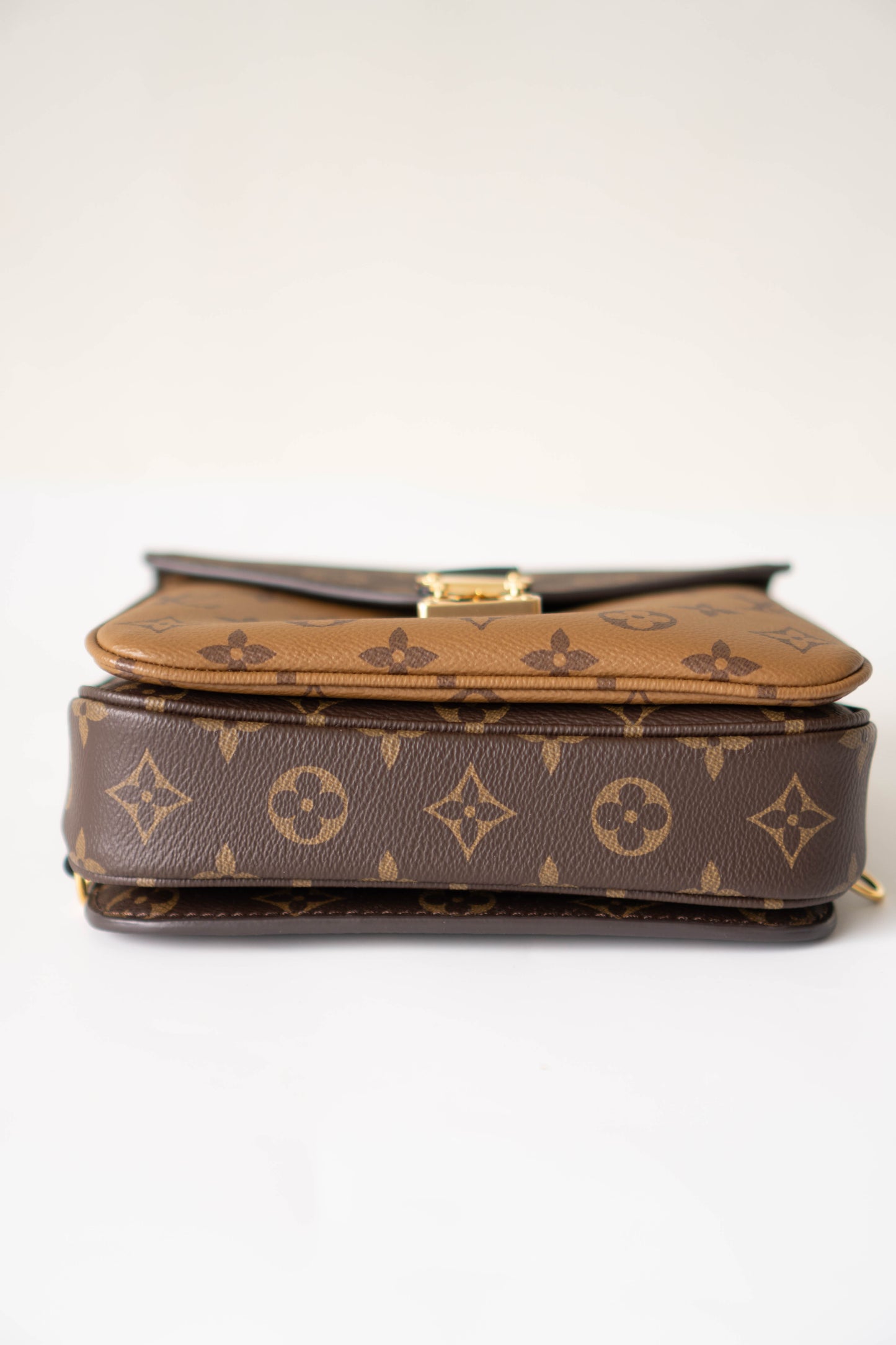 Pochette Metis MM in Monogram and Reverse Monogram with Gold Hardware