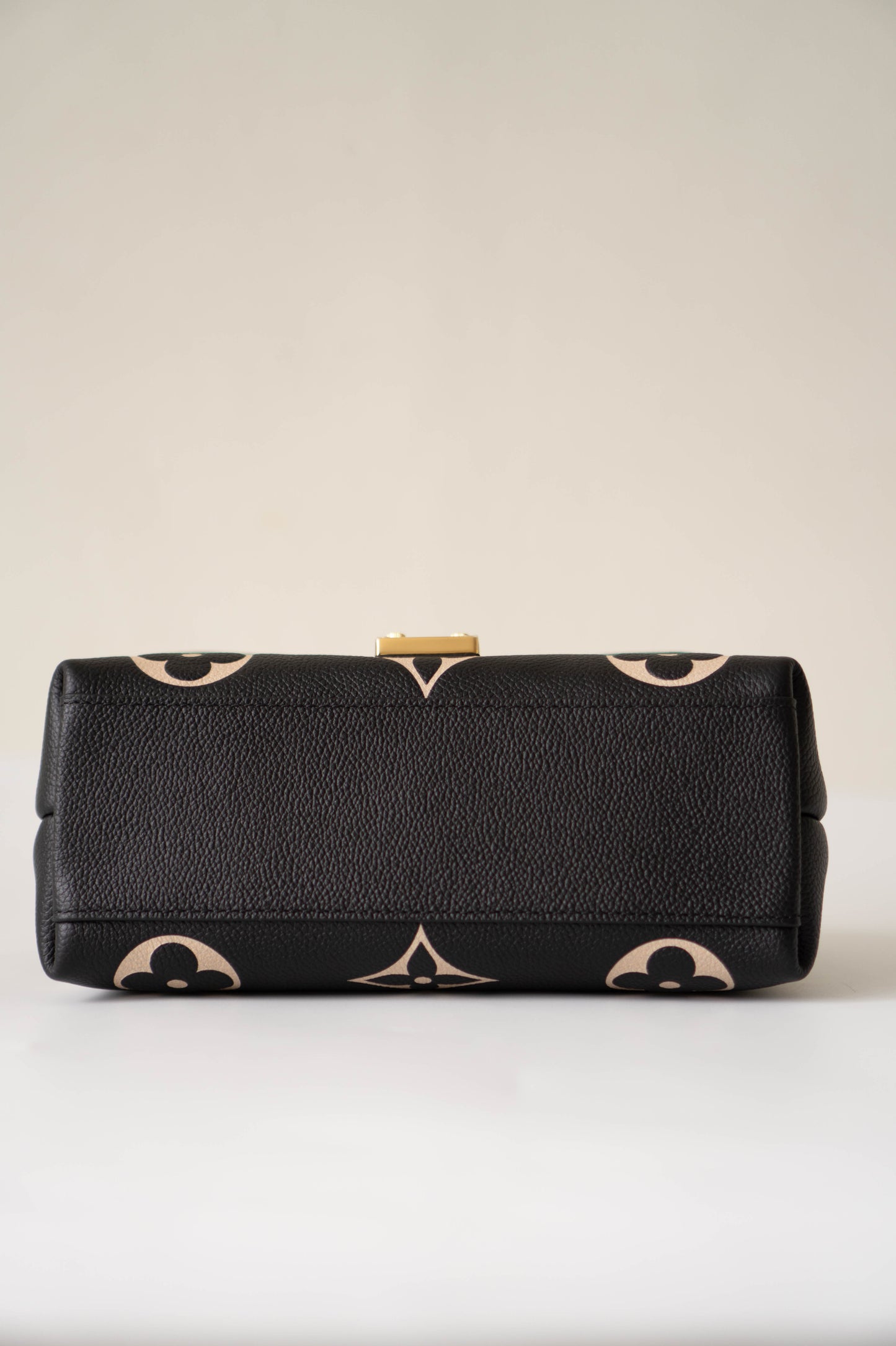 Madeleine BB in Black Bicolor Monogram Empreinte Leather in Gold Hardware
