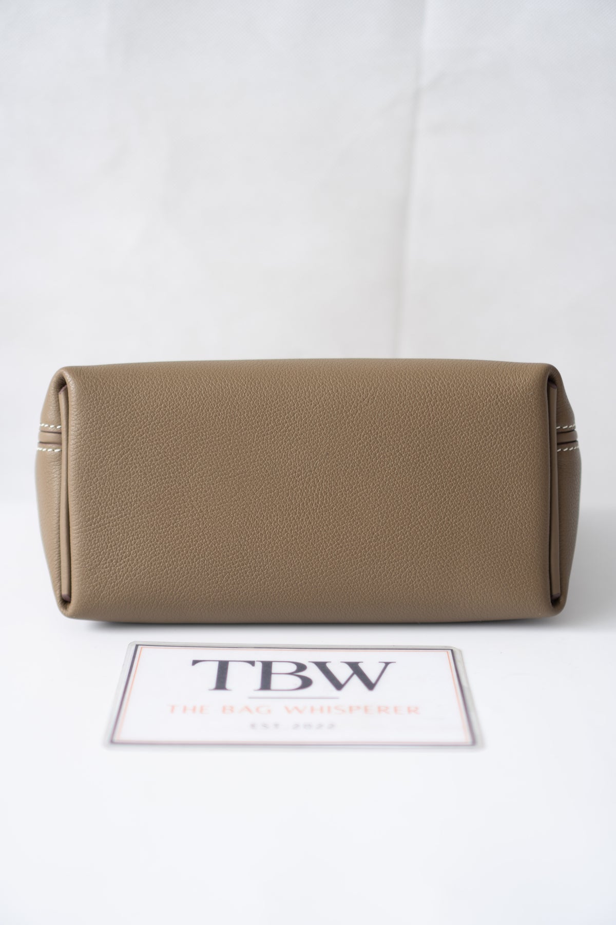 Mini 24/24 – Étoupe Leather with Palladium Hardware