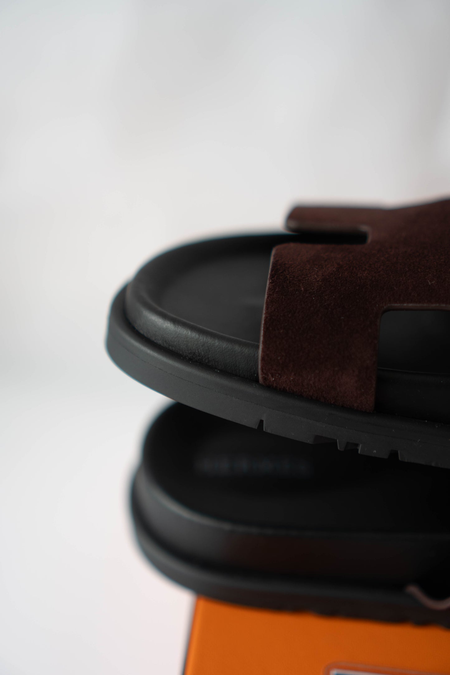 Chpyre Sandals – Dark Brown Suede