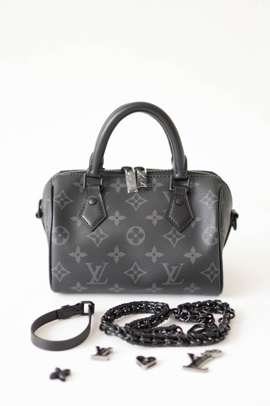 Speedy Nano in Monogram With Black Hardware