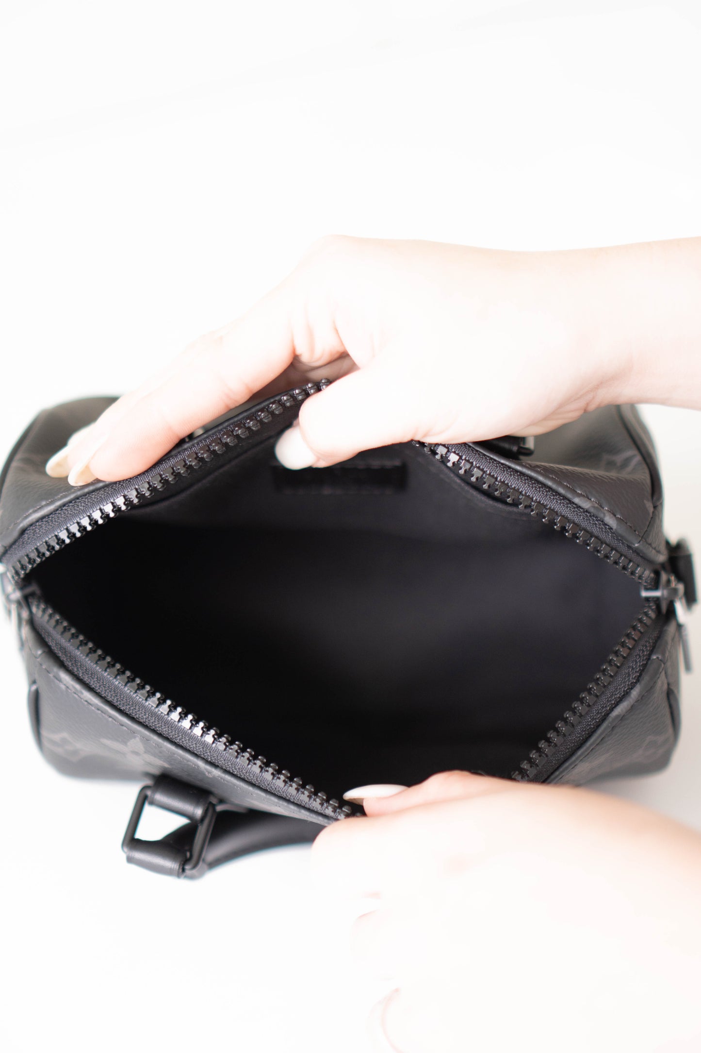 Speedy Nano in Monogram With Black Hardware
