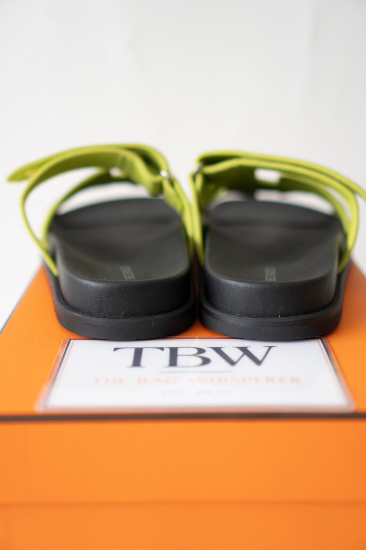 Chypre Sandals – Green Suede