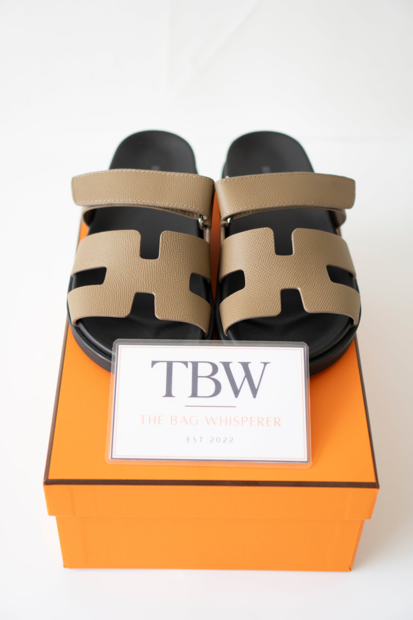 Chypre Sandals – Etoupe Epsom