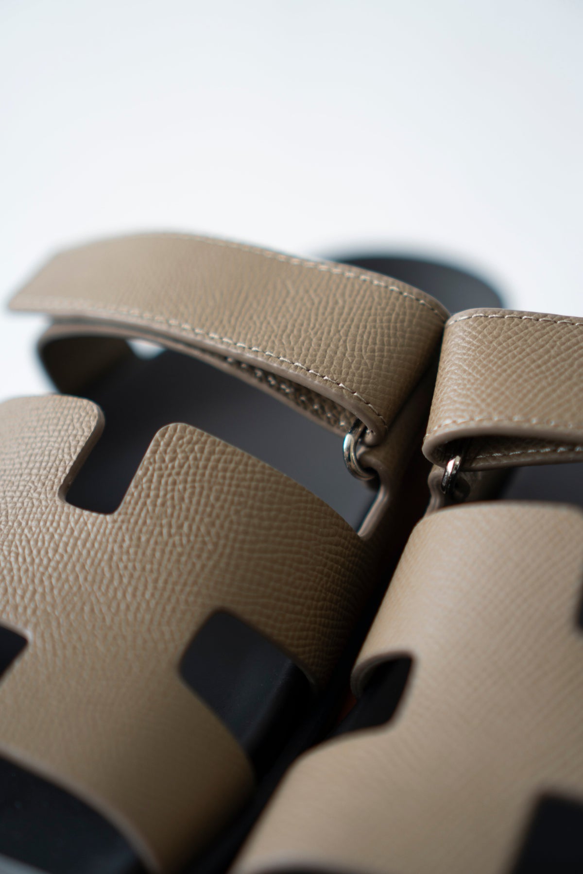 Chypre Sandals – Etoupe Epsom