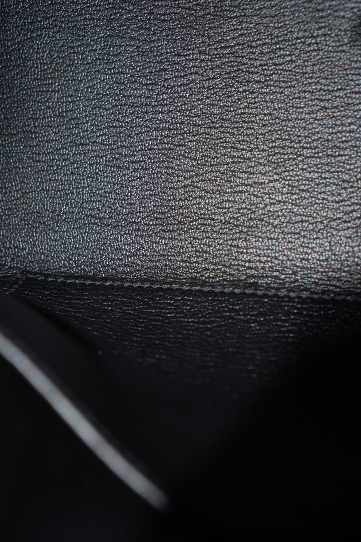 BK 25 Sellier – Black Epsom Leather with Gold Hardware