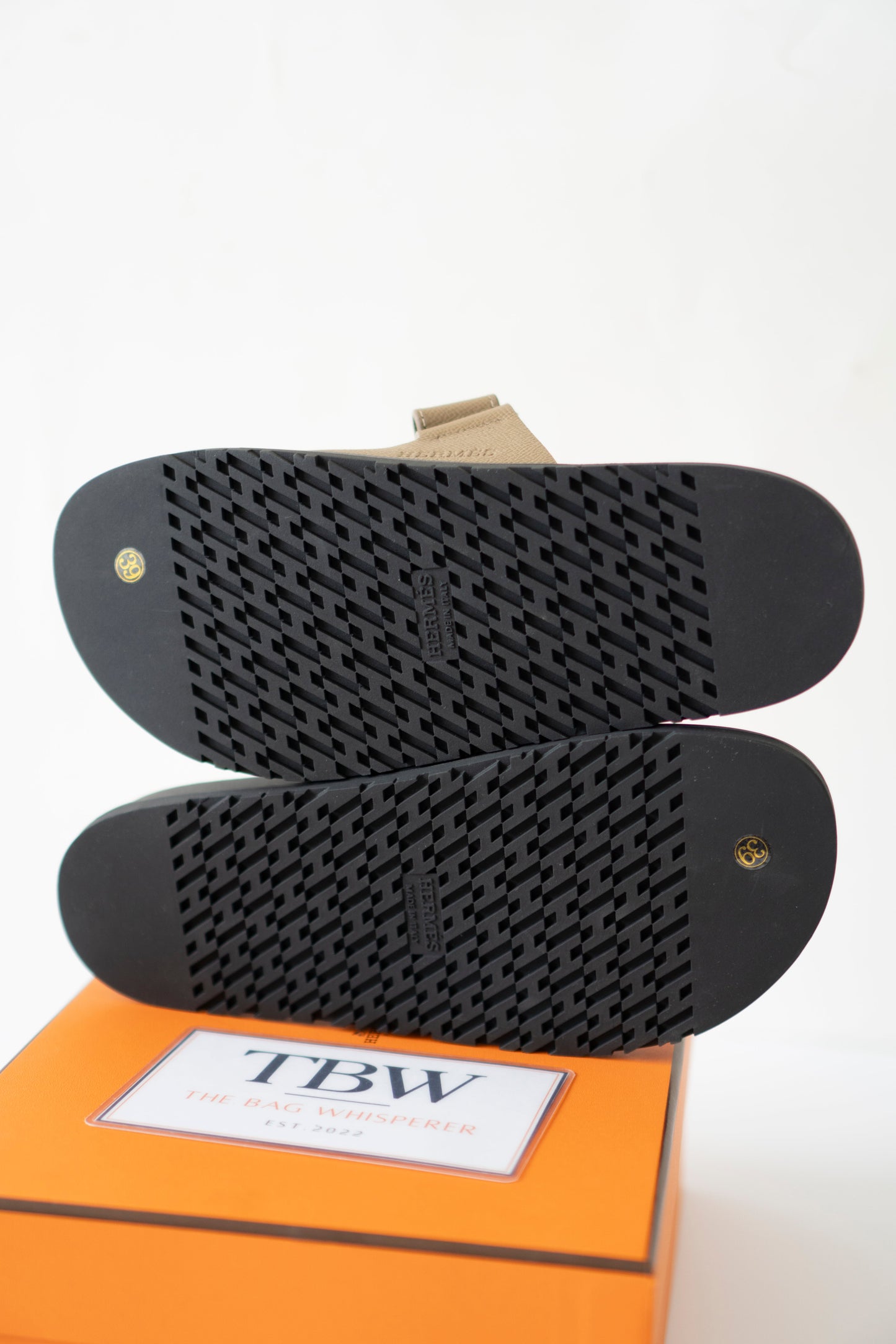Chypre Sandals – Etoupe Epsom