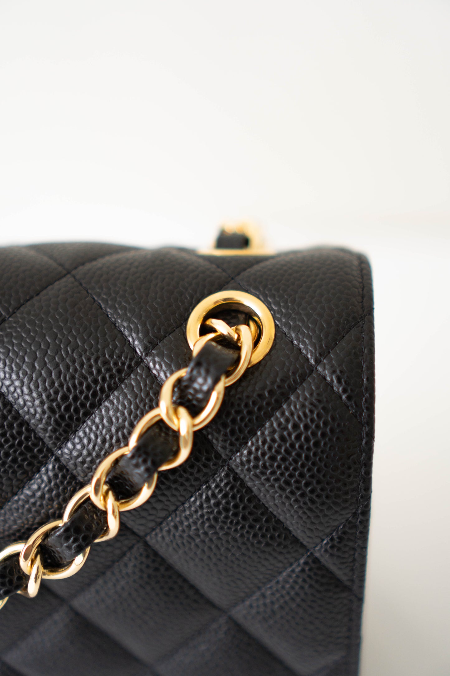 Jumbo Classic Flap – Black Caviar Leather with Gold Hardware