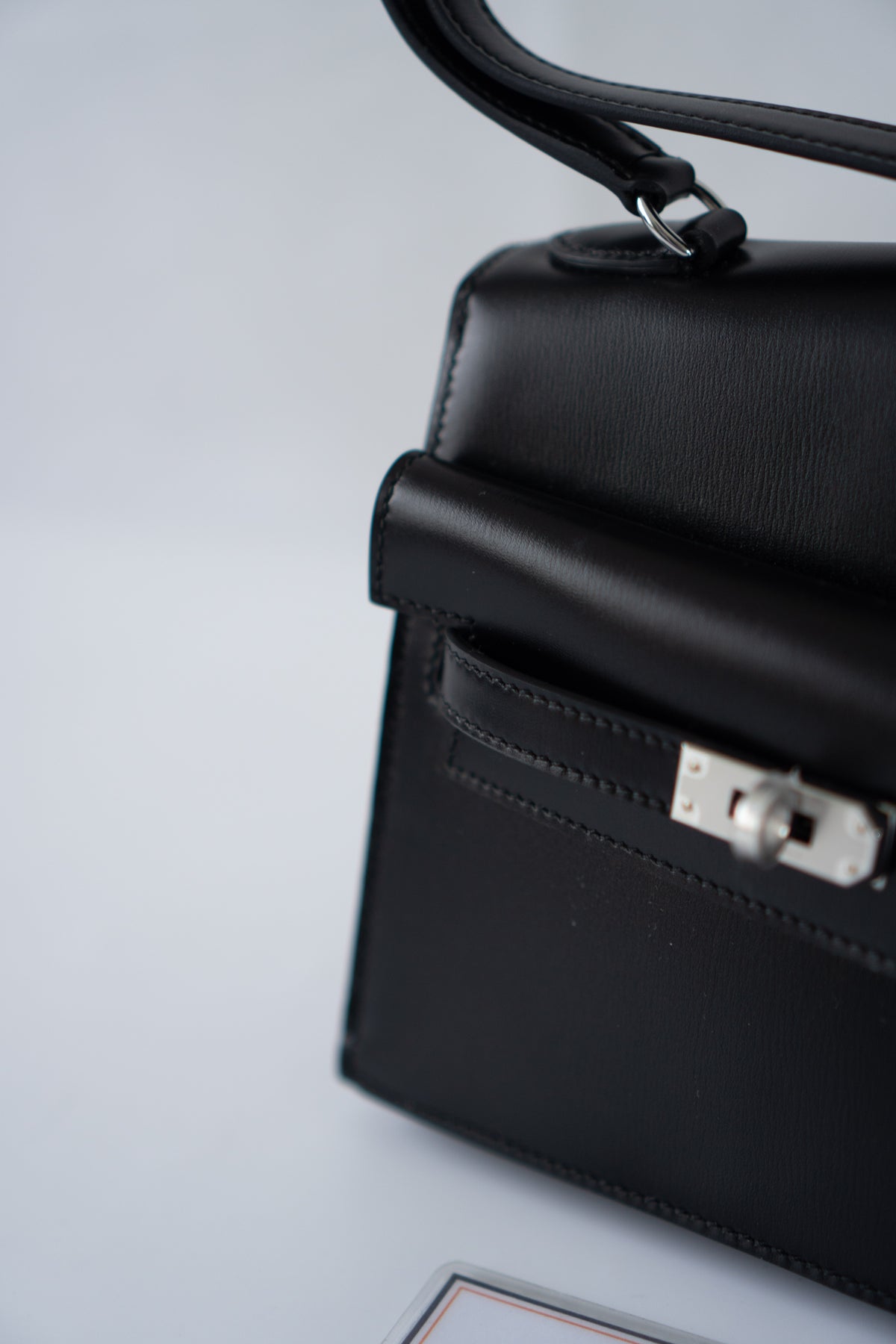 KL Desordre – Black Box Calfskin with Palladium Hardware