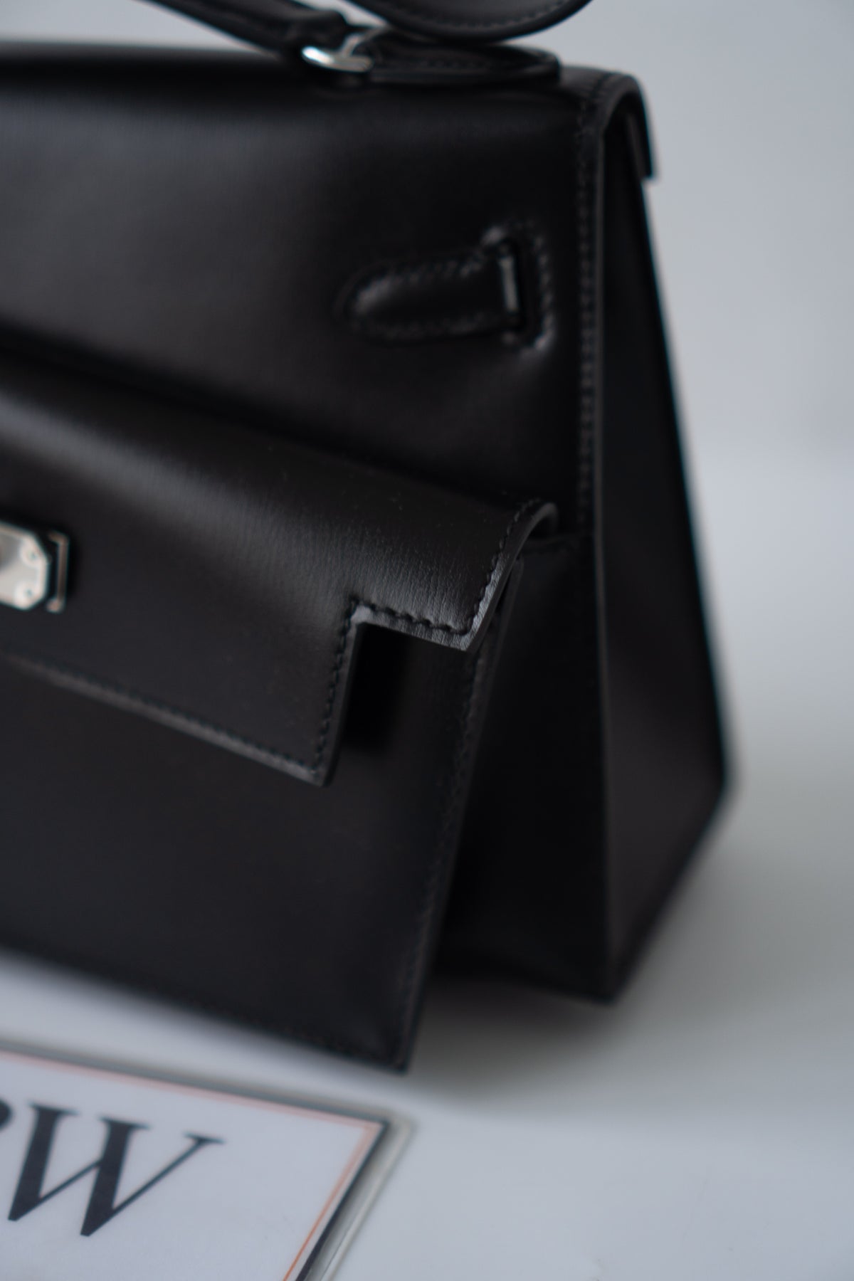 KL Desordre – Black Box Calfskin with Palladium Hardware