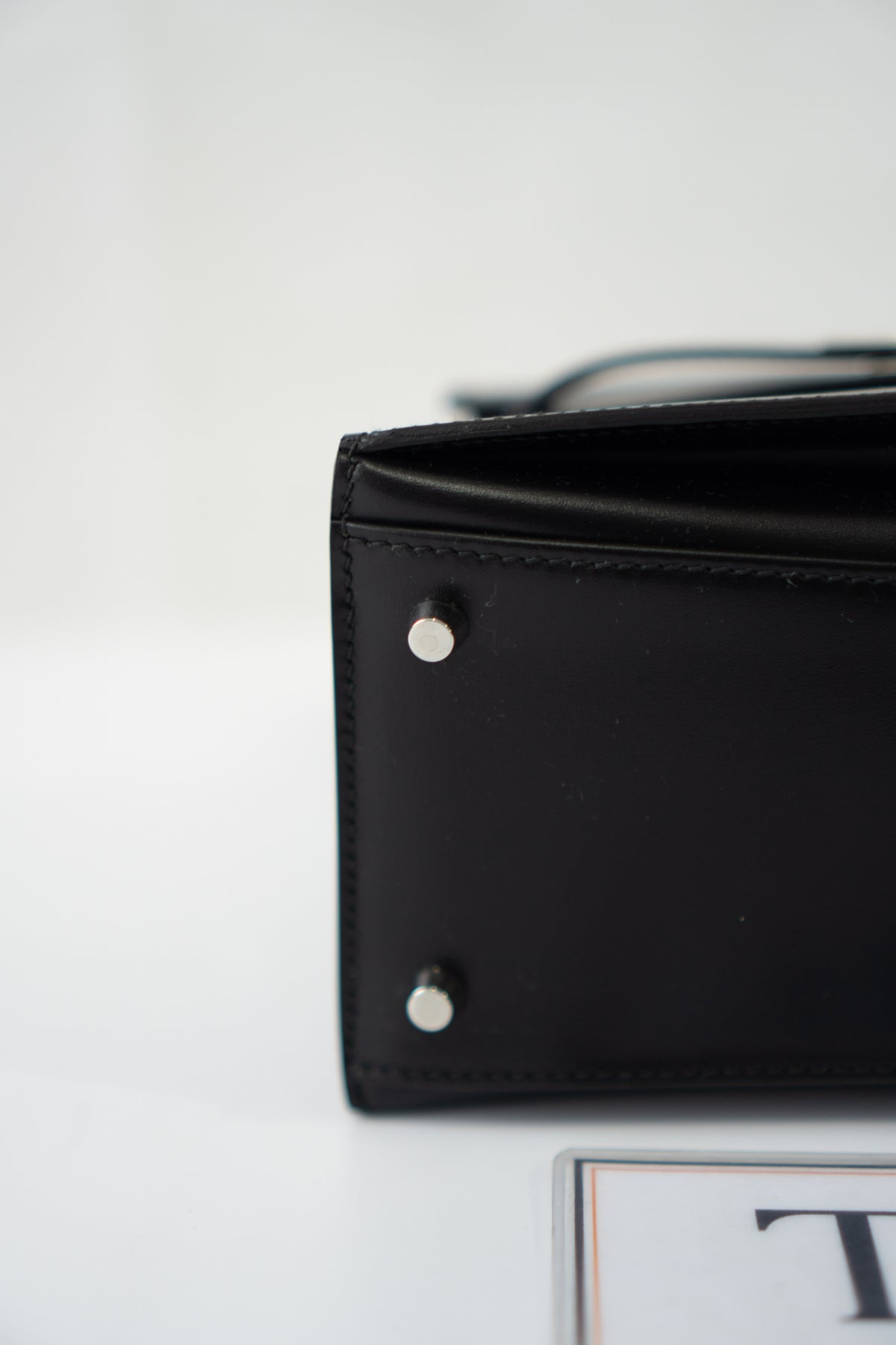 KL Desordre – Black Box Calfskin with Palladium Hardware