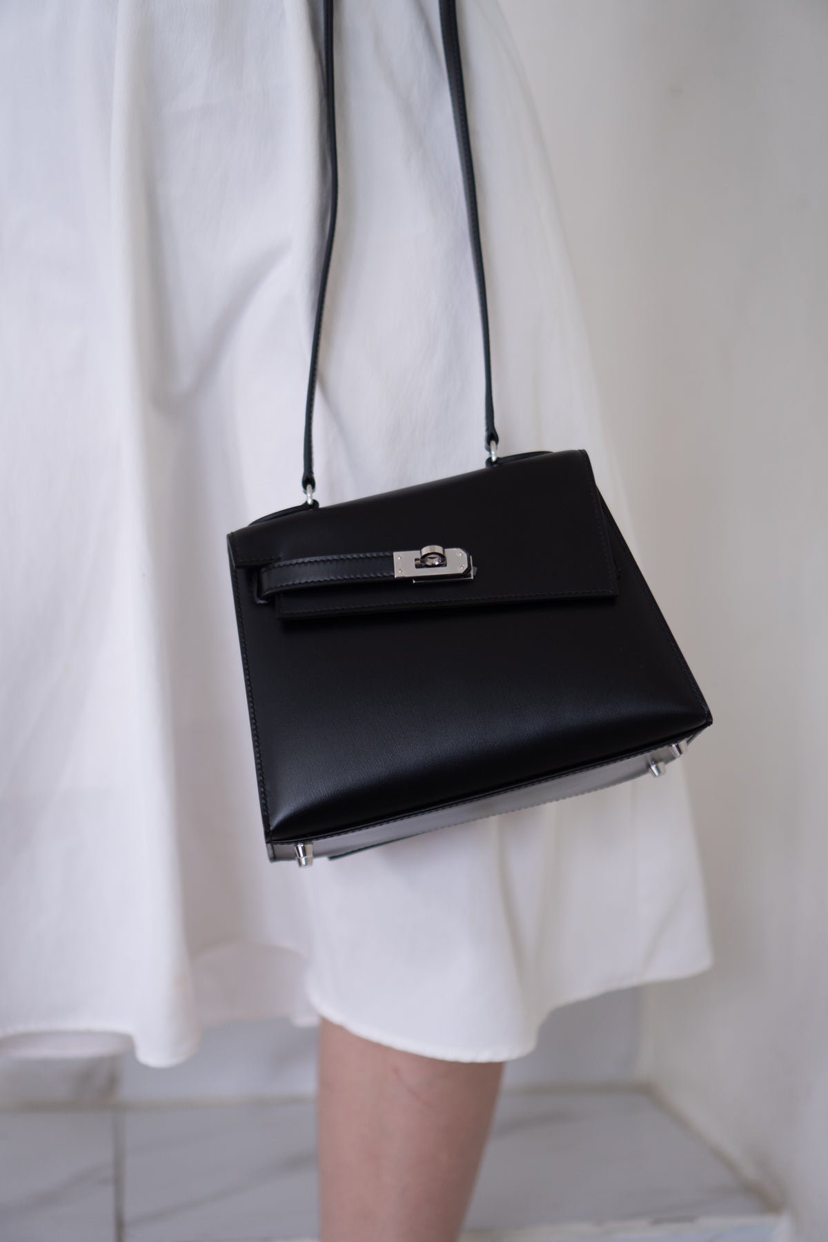 KL Desordre – Black Box Calfskin with Palladium Hardware