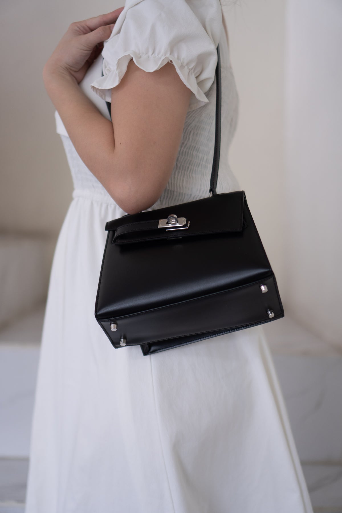 KL Desordre – Black Box Calfskin with Palladium Hardware