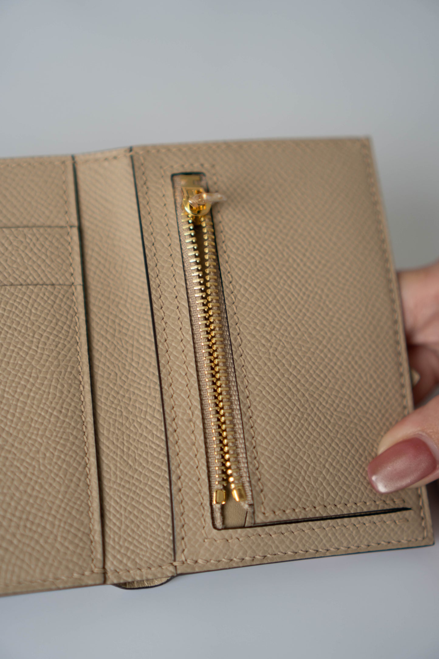 Bearn Compact Wallet – Trench Epsom