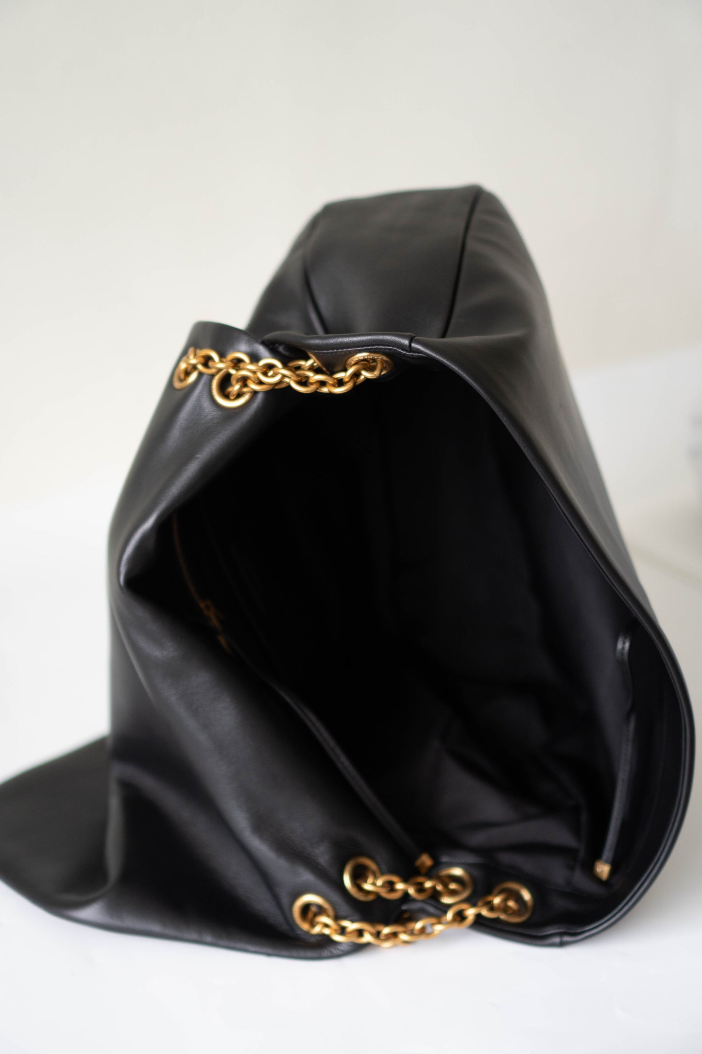 Jamie 4.3 Large In Black Lambskin with Gold Hardware