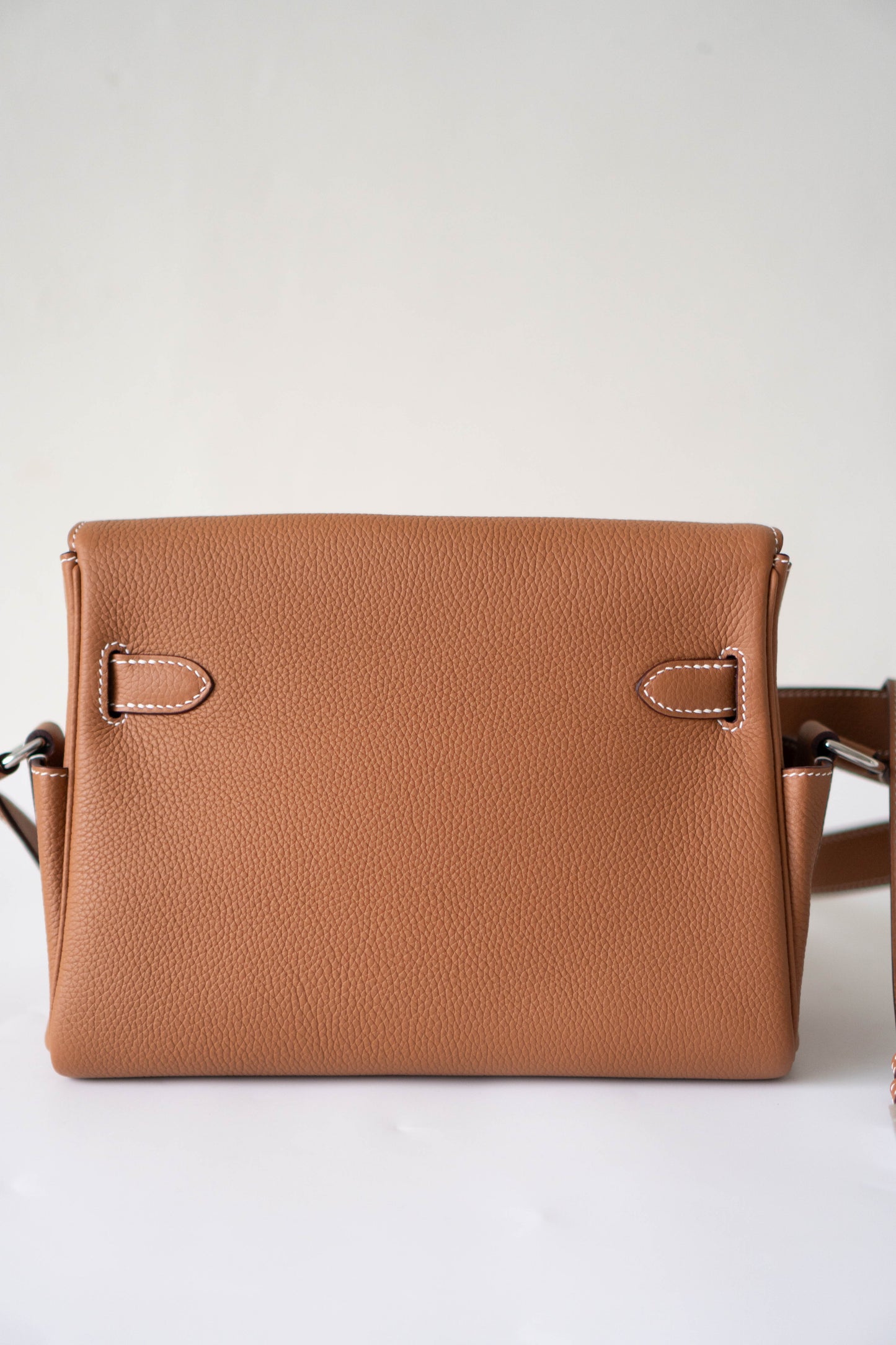 KL Messenger PM – Gold Clemence Leather with Palladium Hardware