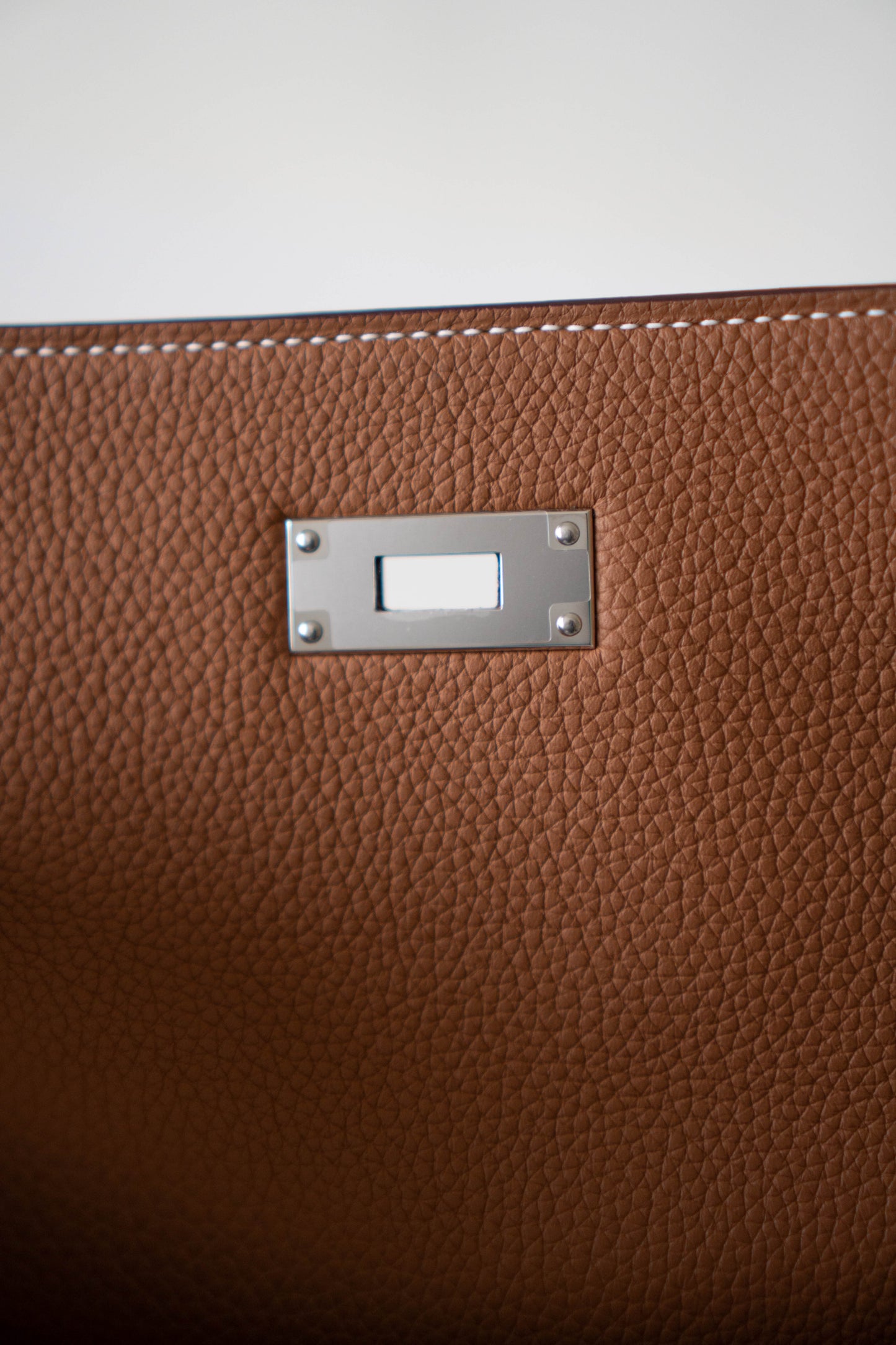 KL Messenger PM – Gold Clemence Leather with Palladium Hardware