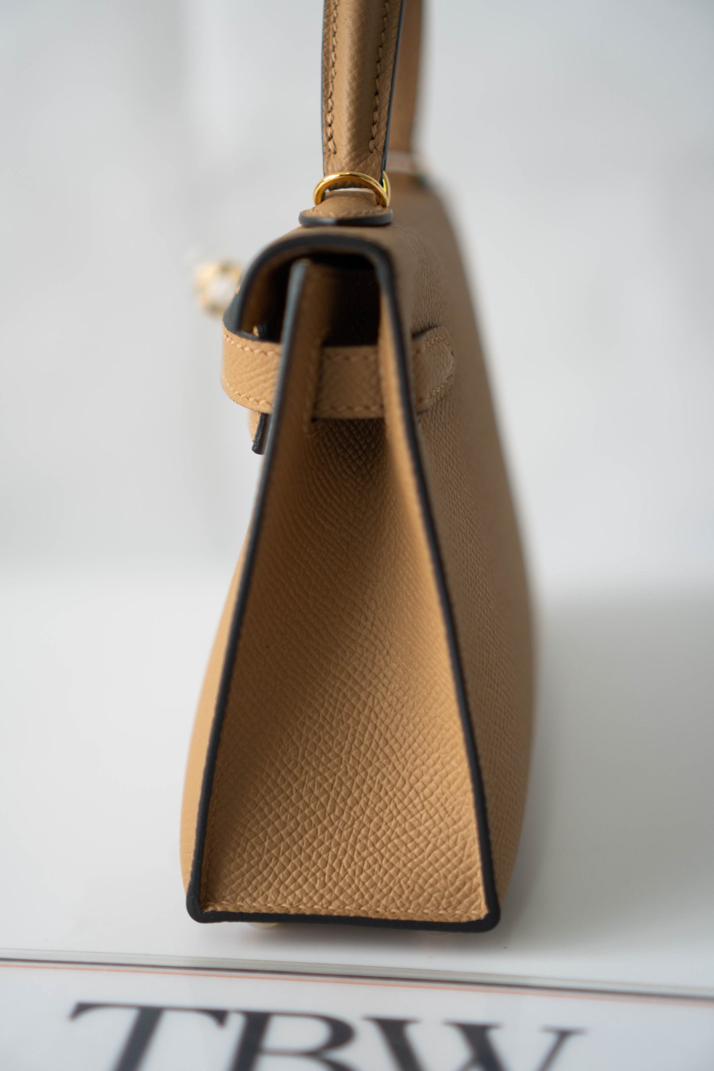 Mini KL II – Chai Epsom with Gold Hardware