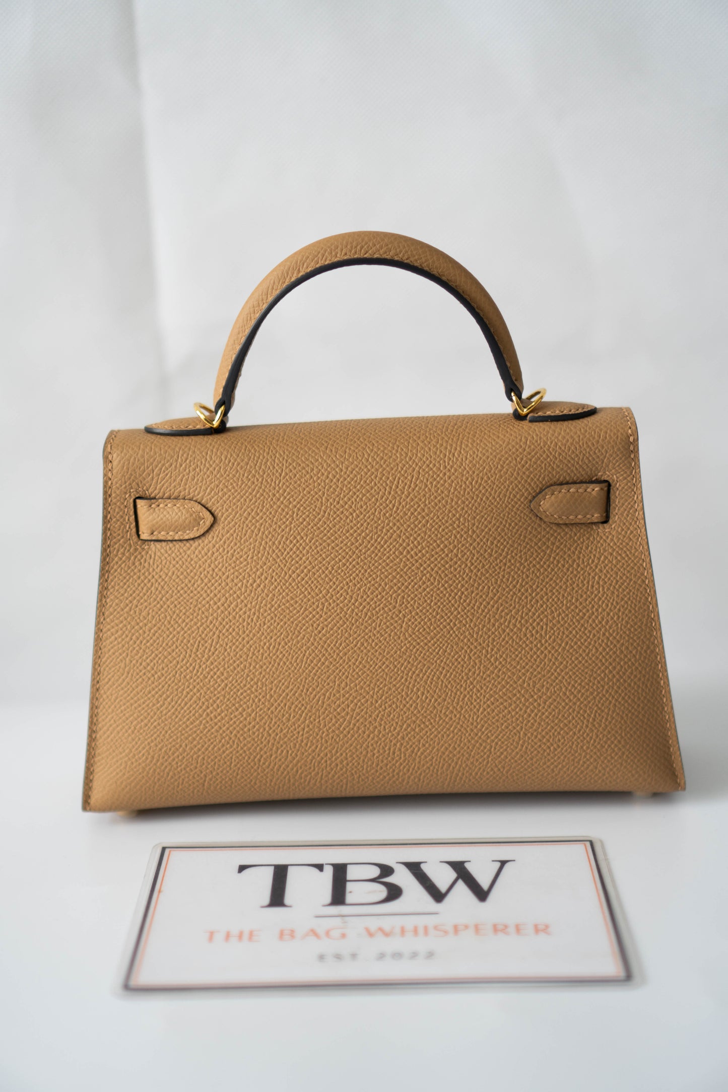 Mini KL II – Chai Epsom with Gold Hardware