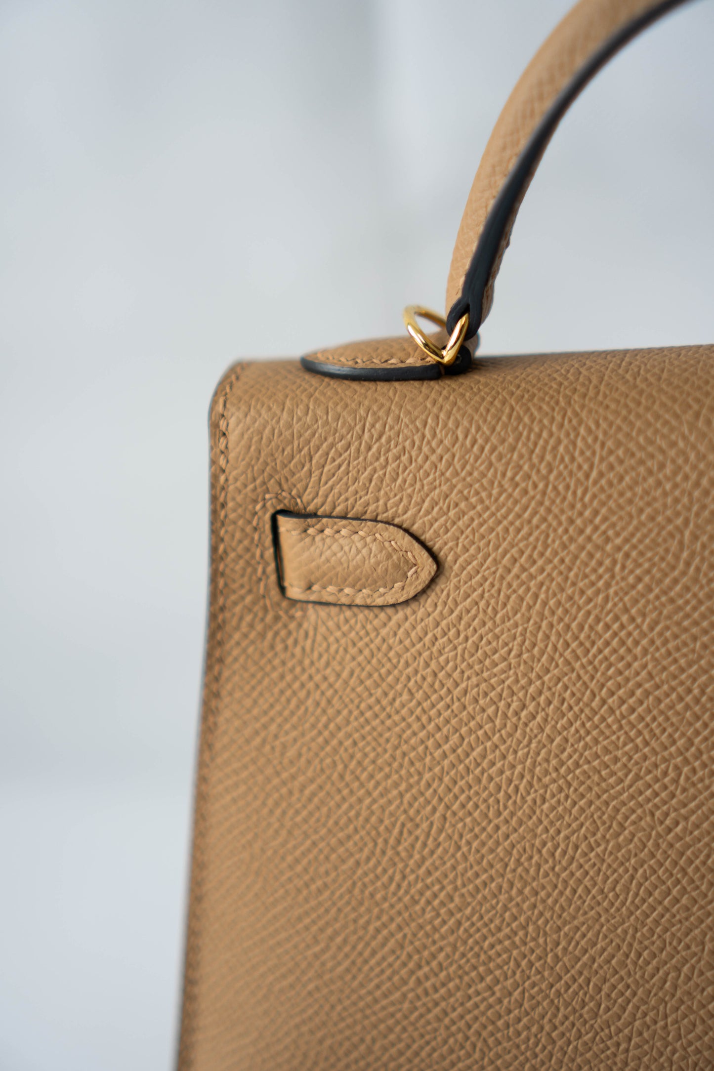Mini KL II – Chai Epsom with Gold Hardware