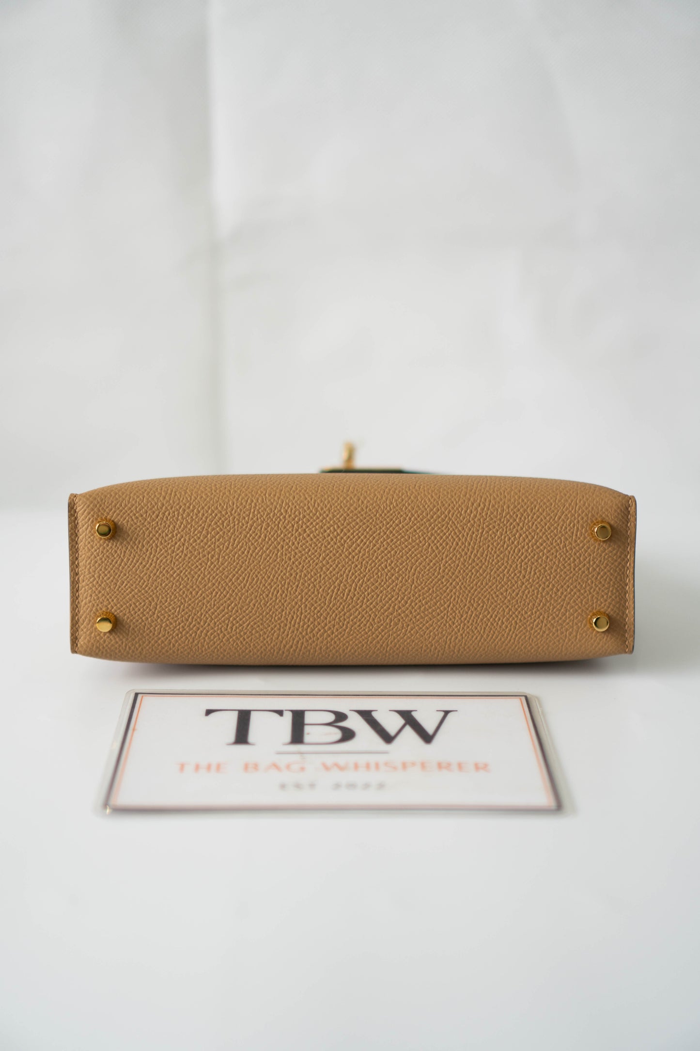 Mini KL II – Chai Epsom with Gold Hardware