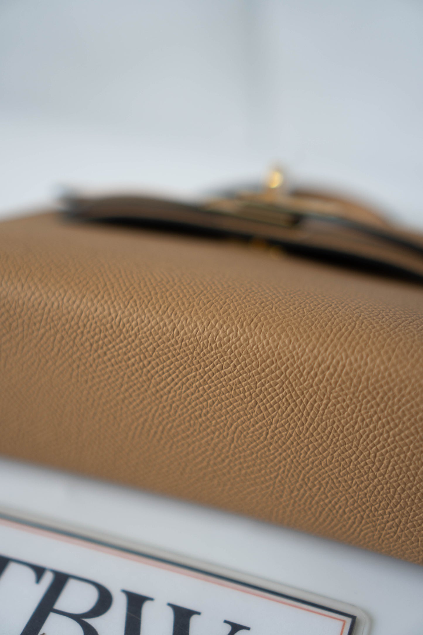 Mini KL II – Chai Epsom with Gold Hardware