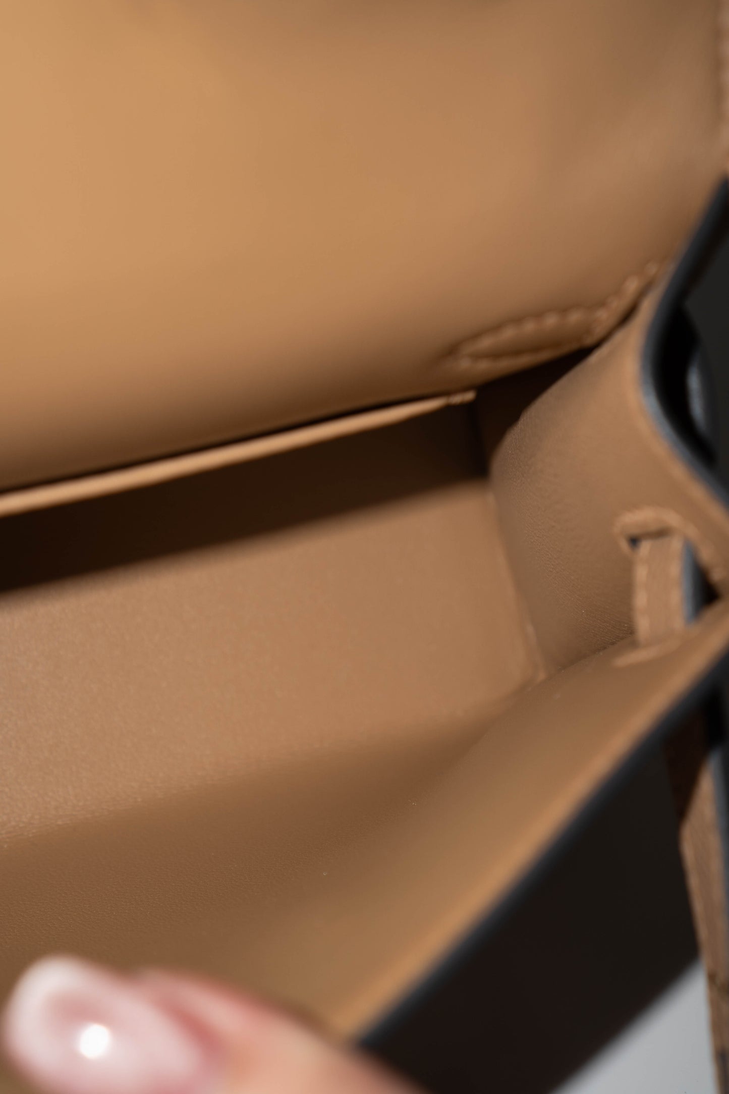 Mini KL II – Chai Epsom with Gold Hardware