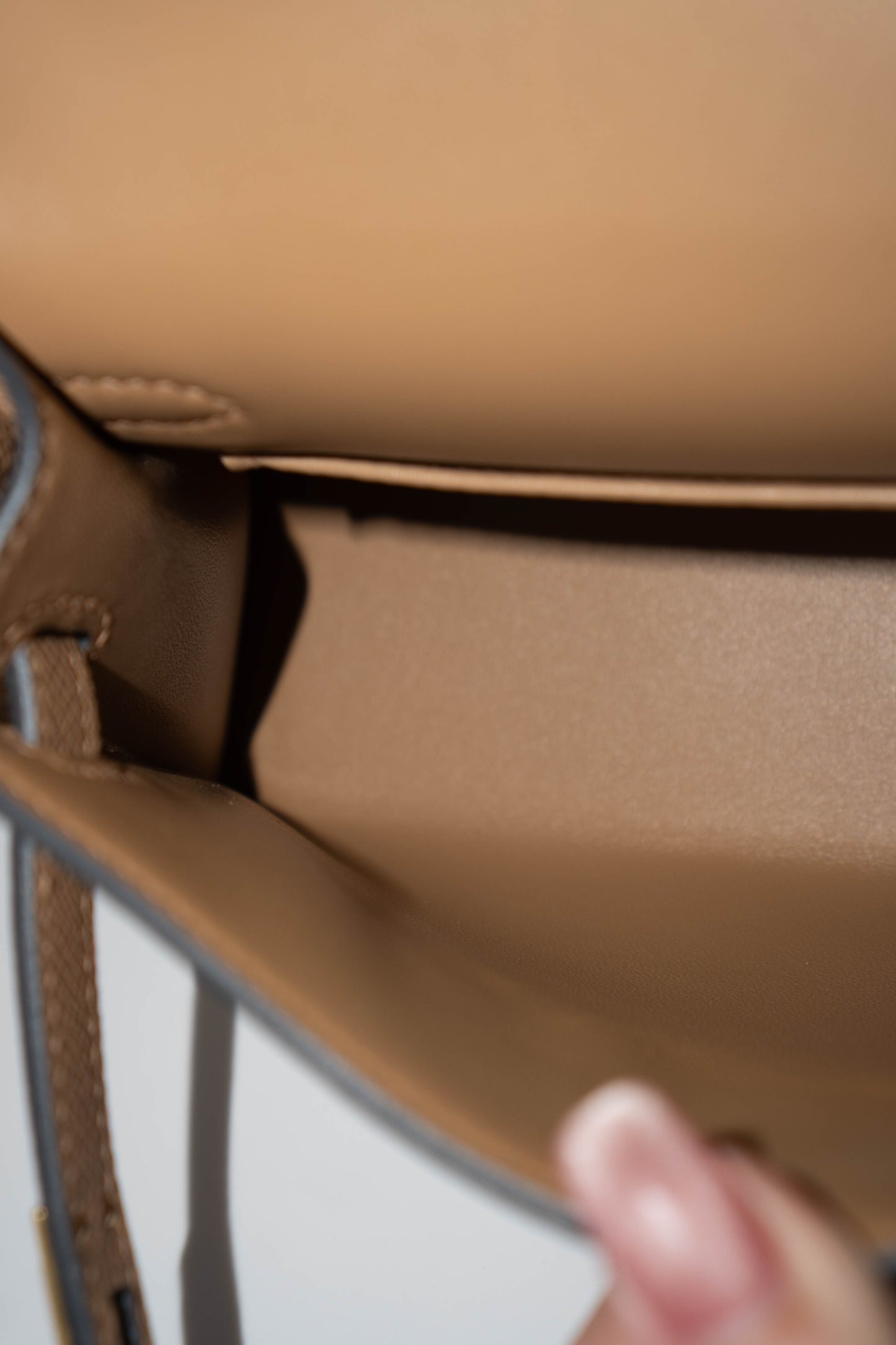 Mini KL II – Chai Epsom with Gold Hardware