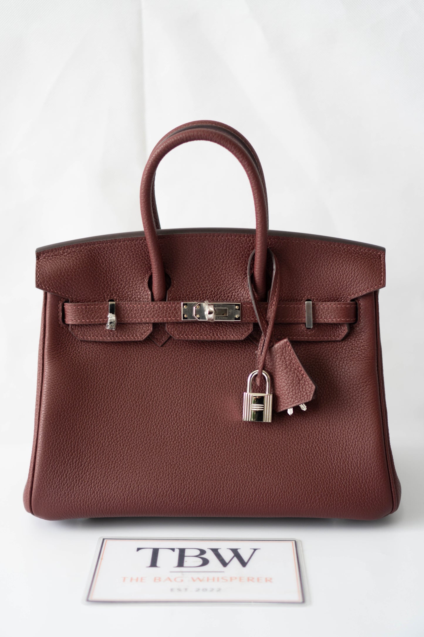 BK 25 – Rouge H Togo with Palladium Hardware