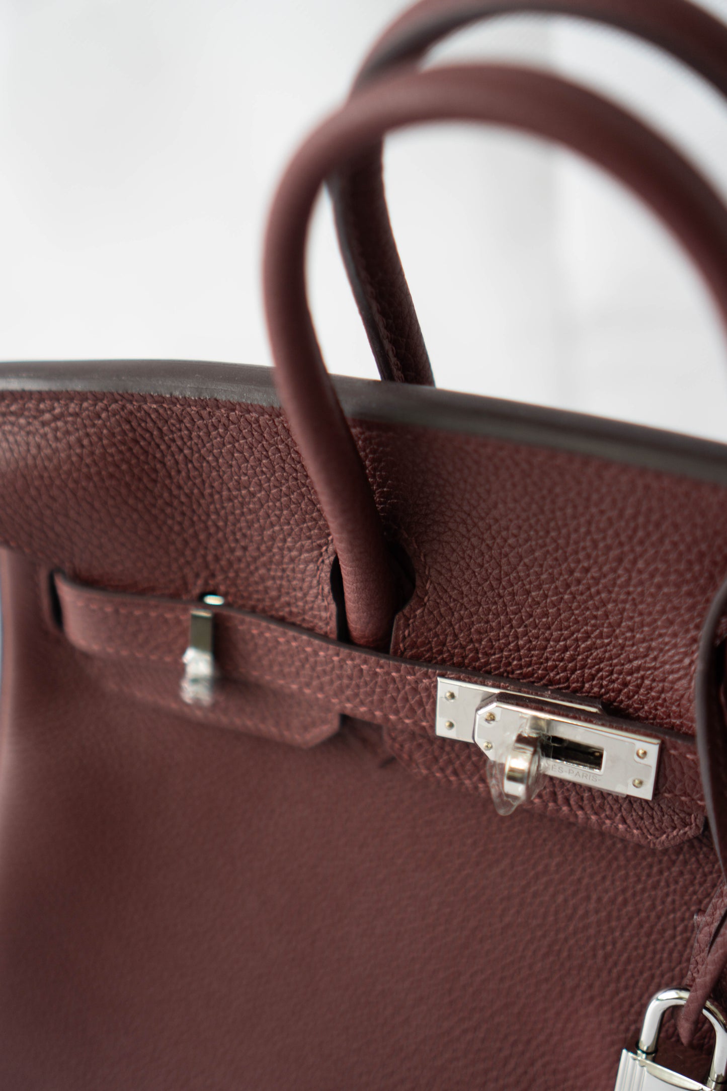 BK 25 – Rouge H Togo with Palladium Hardware