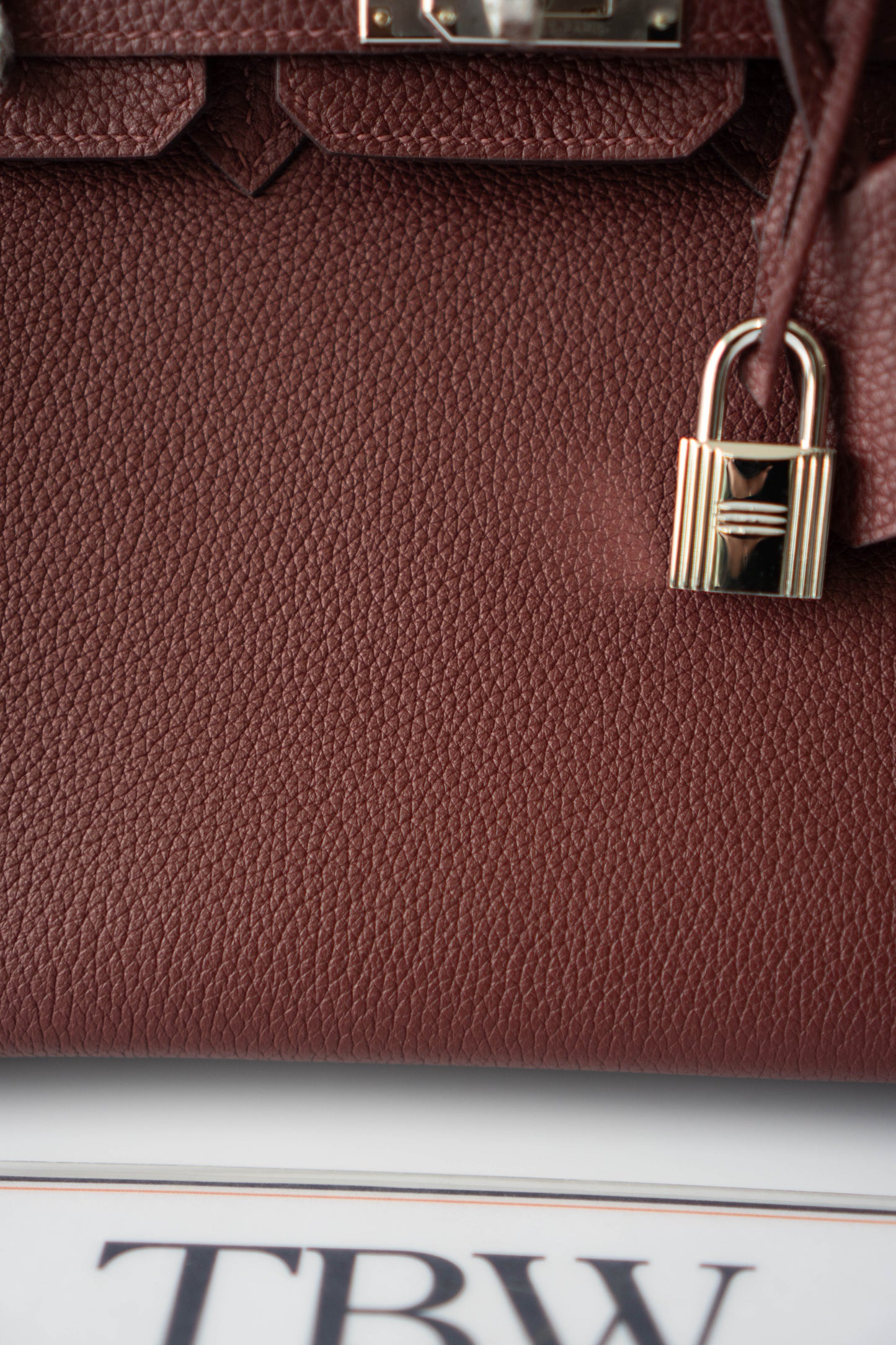 BK 25 – Rouge H Togo with Palladium Hardware