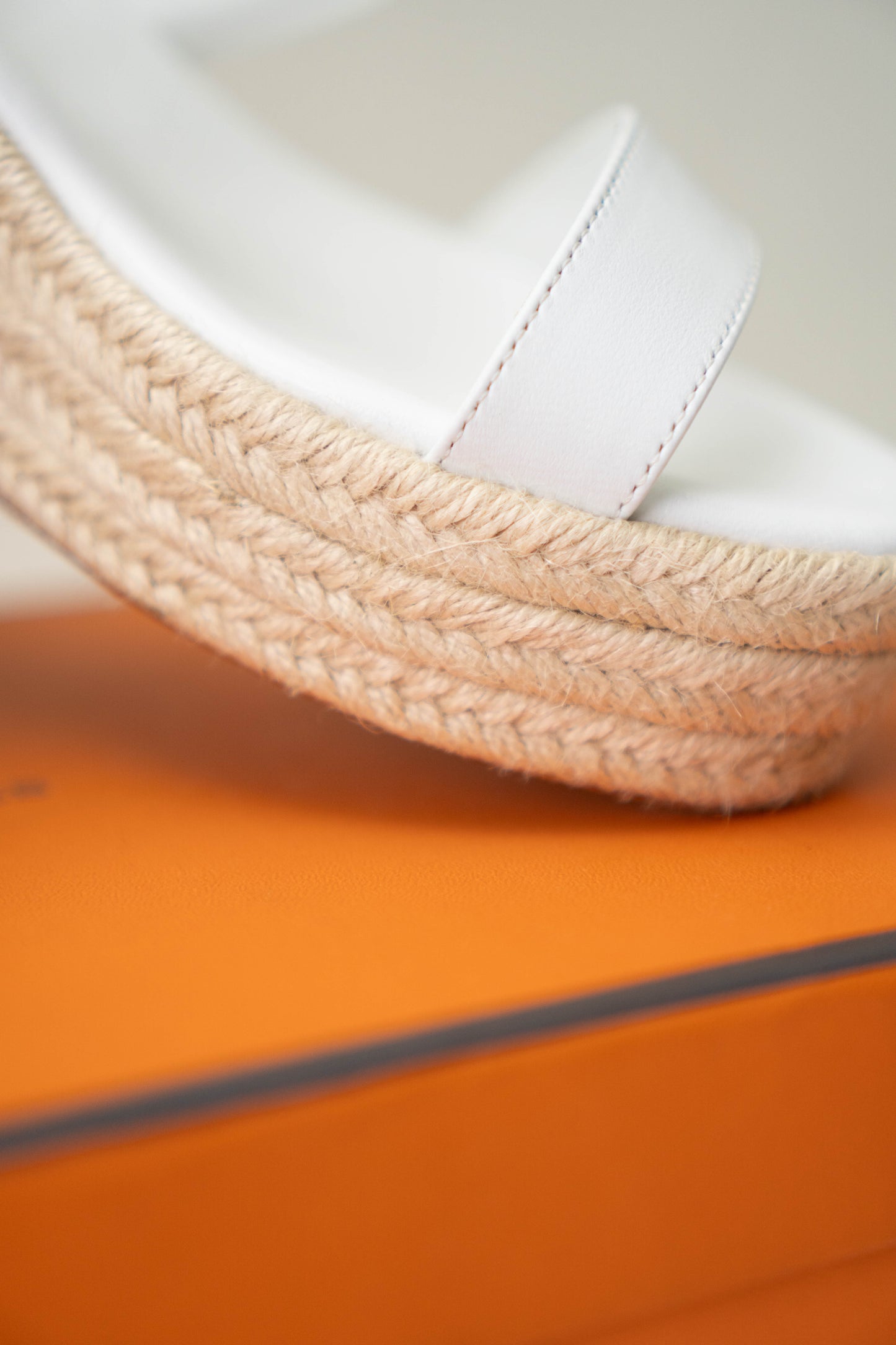 White Ithea 38 Espadrille Sandals